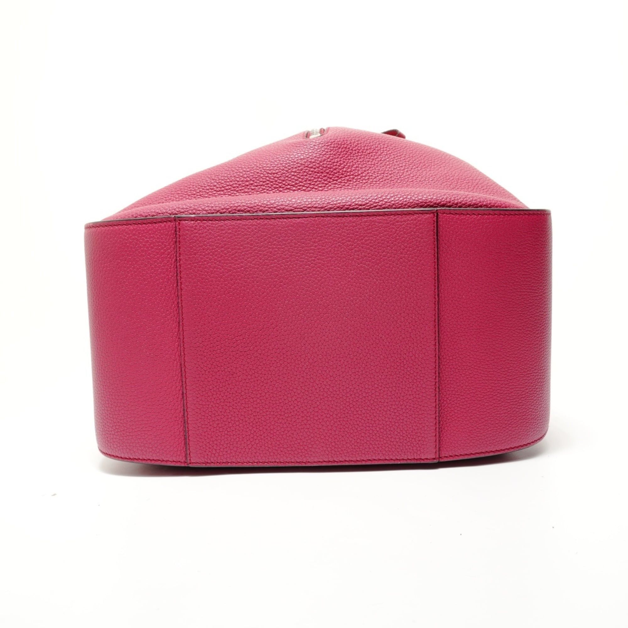 Loewe Loewe Hammock Leather 2-Way Handbag, Red, Pink Size ONE SIZE - 7 Thumbnail