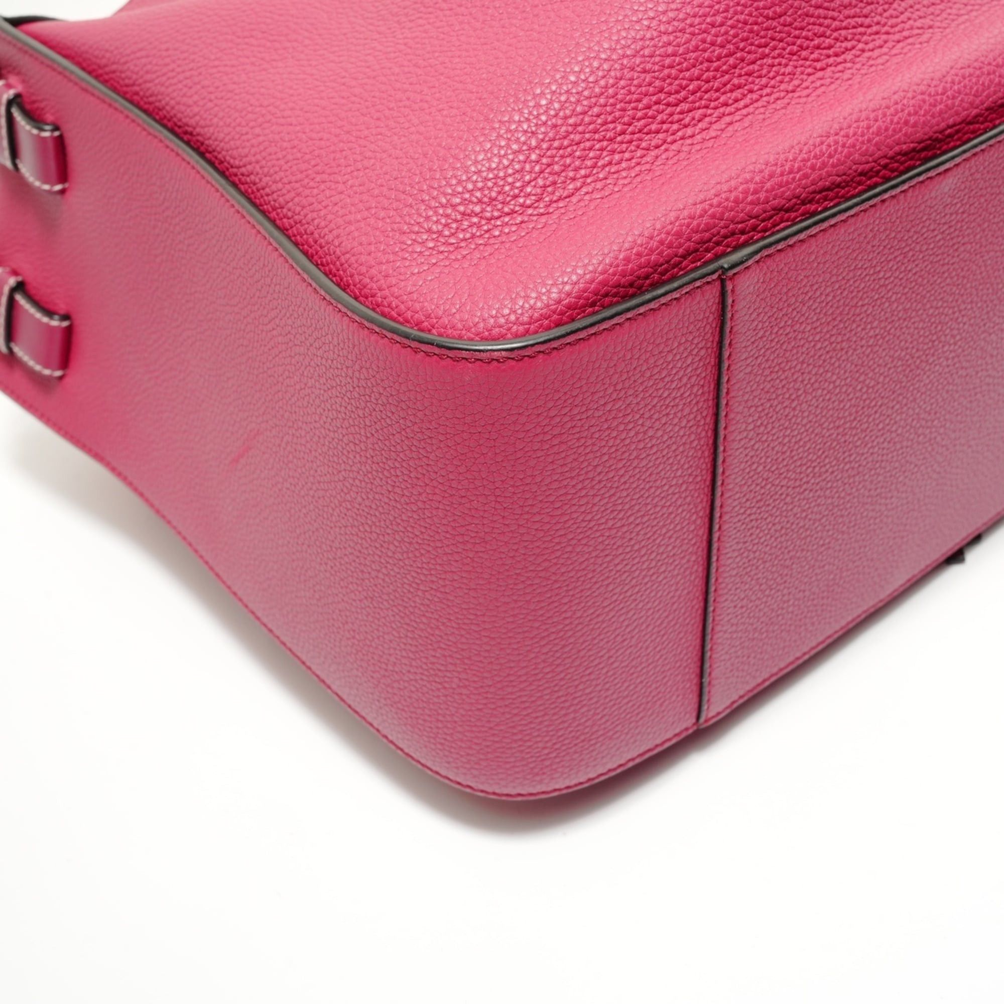 Loewe Loewe Hammock Leather 2-Way Handbag, Red, Pink Size ONE SIZE - 5 Thumbnail