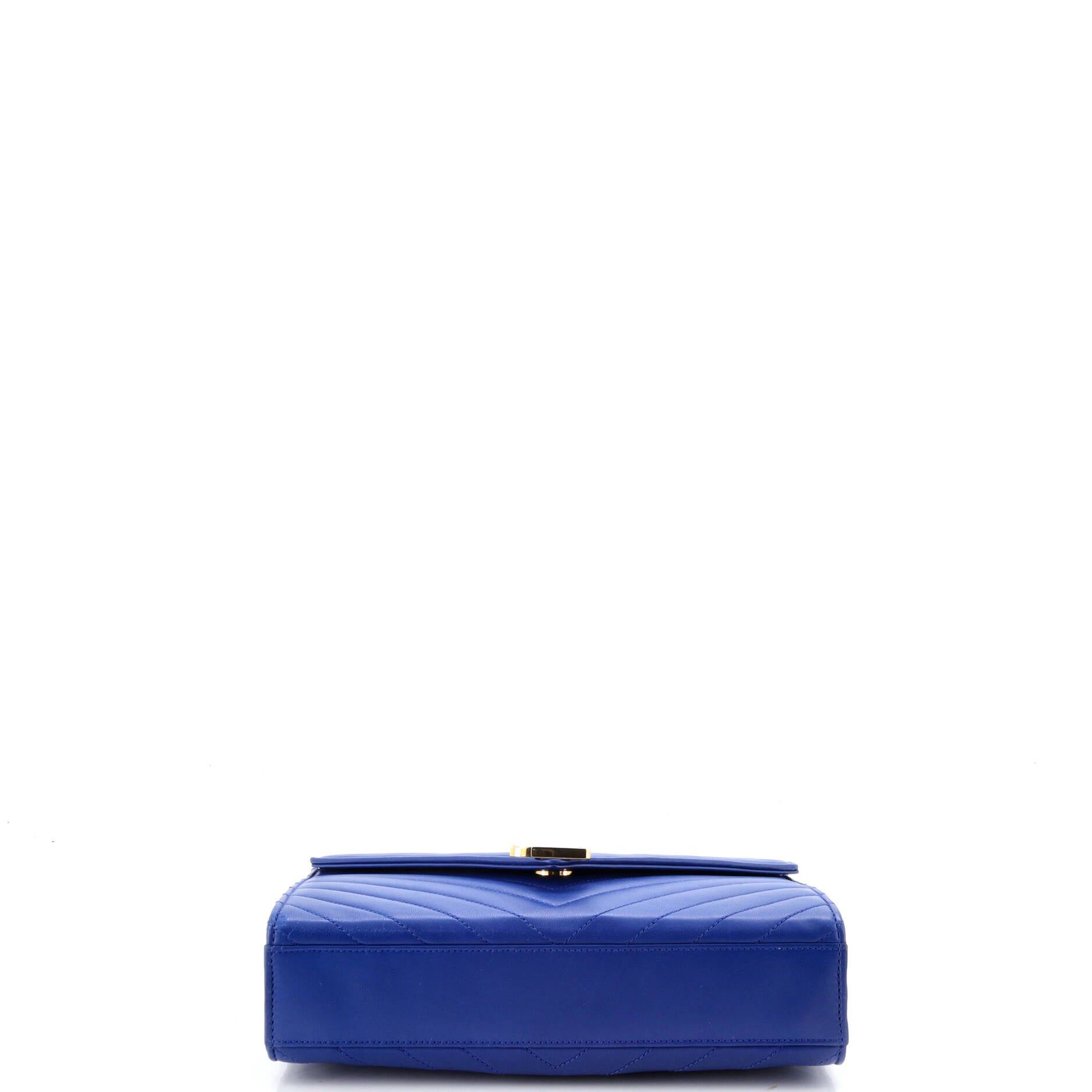 Saint Laurent Paris Classic Monogram Envelope Satchel Size ONE SIZE - 4 Thumbnail