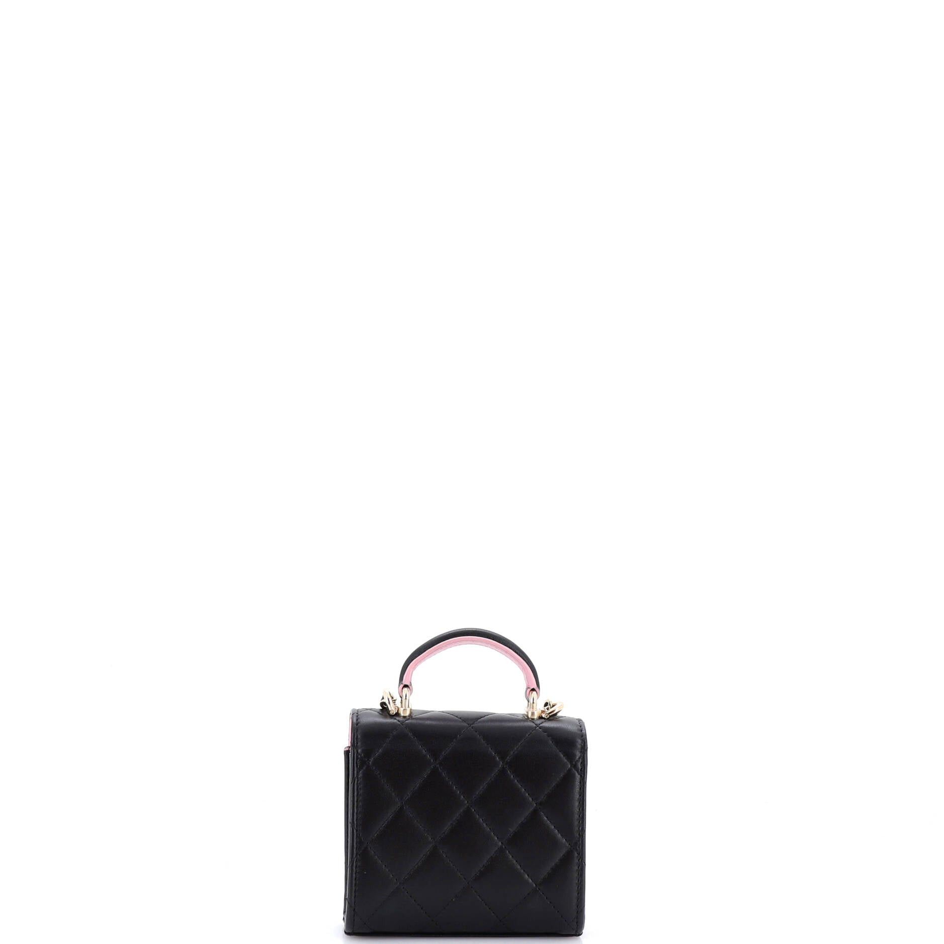 Chanel Square Classic Flap Top Handle Clutch with Chain Size ONE SIZE - 3 Thumbnail