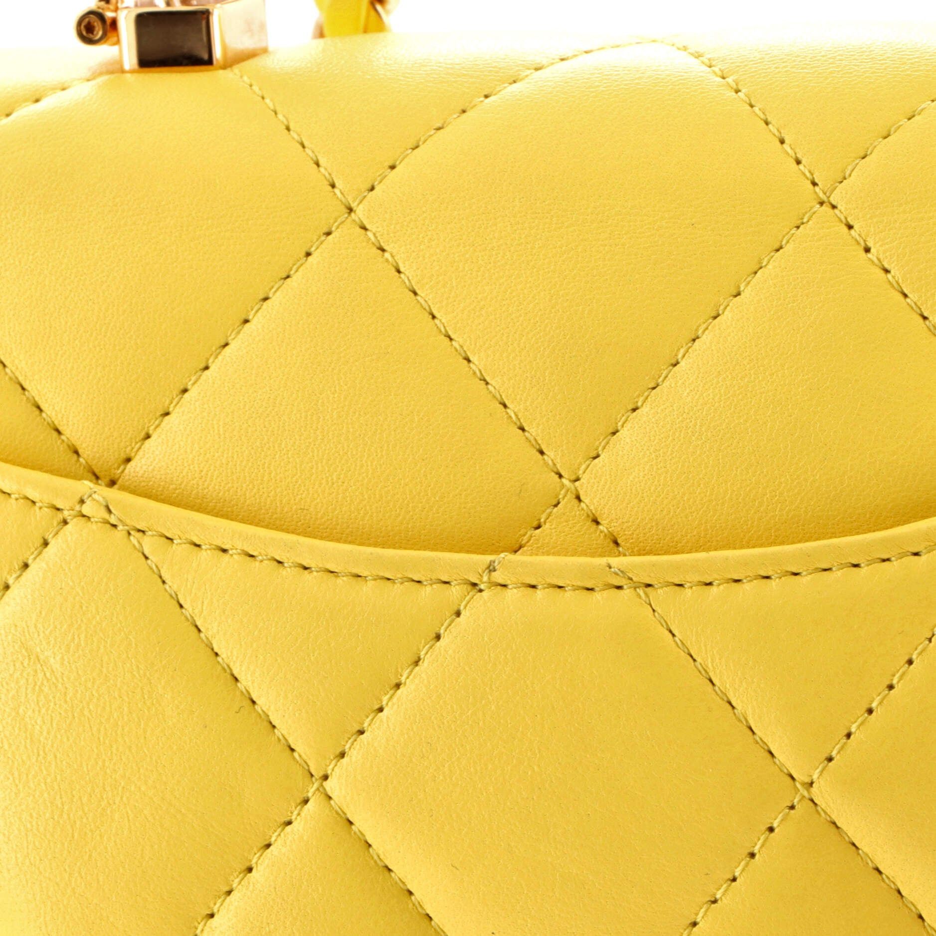 Chanel Resin Chain Top Handle Flap Bag Size ONE SIZE - 7 Thumbnail