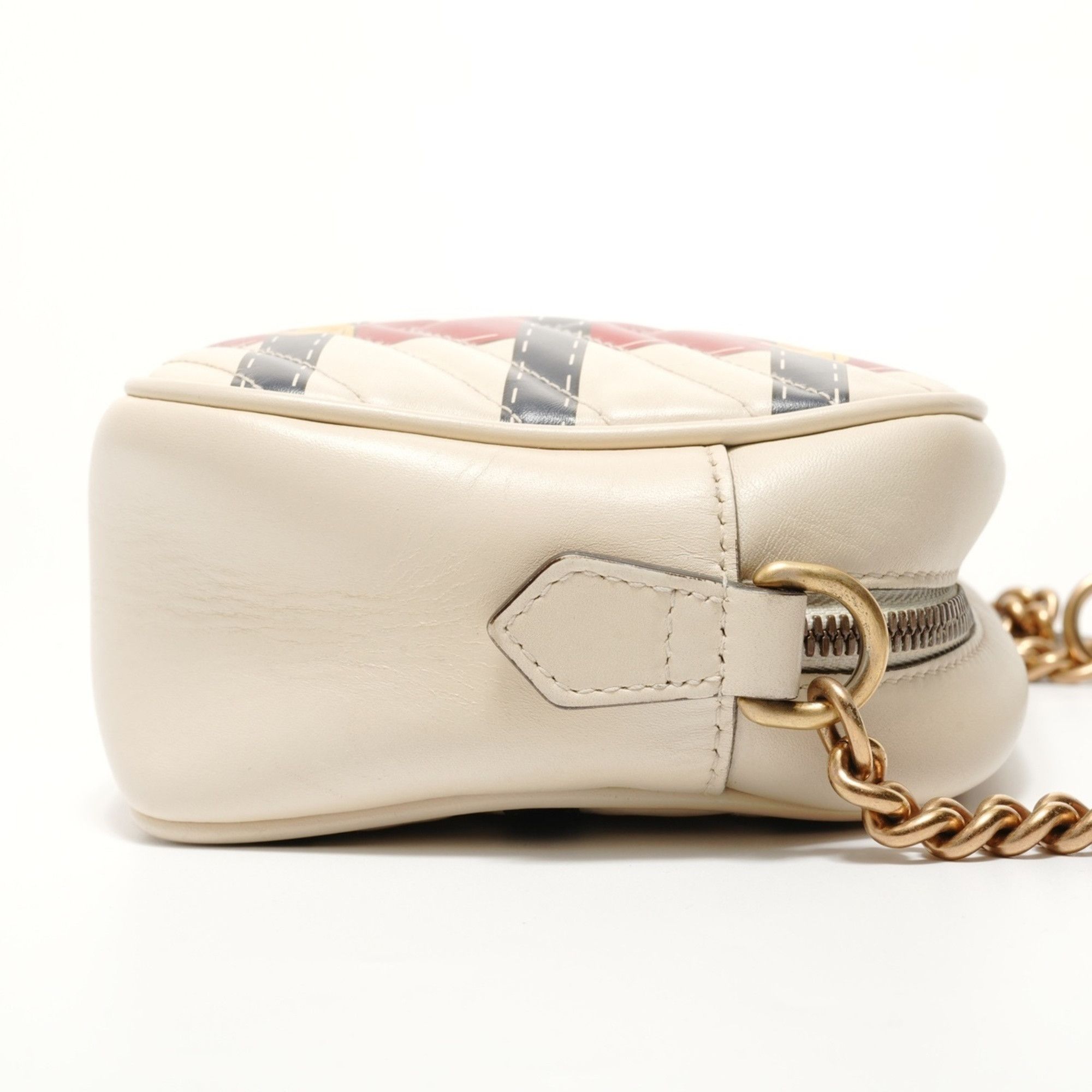 Gucci Gucci GG Marmont Shoulder Bag, Multicolor Size ONE SIZE - 4 Thumbnail