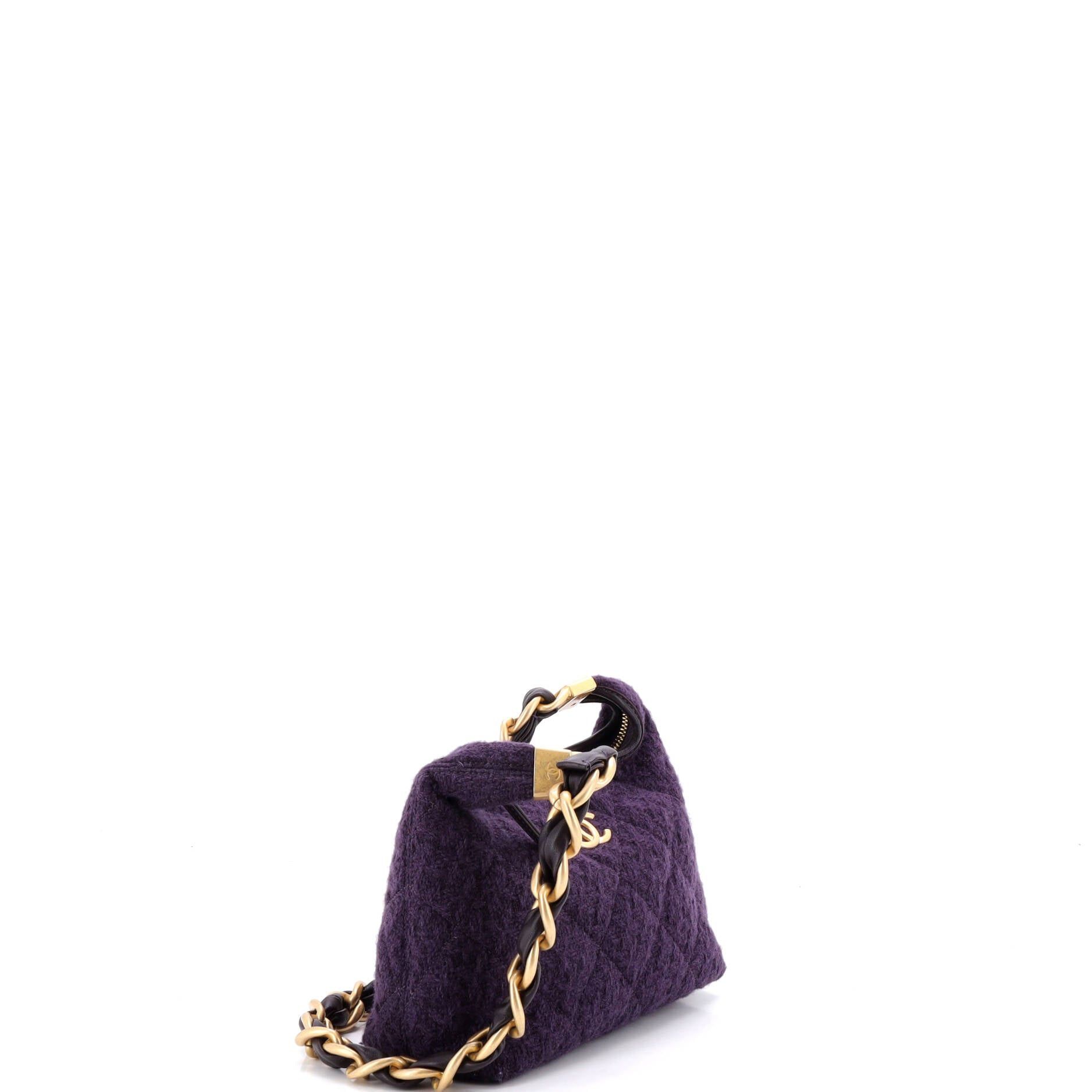 Chanel CC Chunky Chain Zip Hobo Size ONE SIZE - 2 Thumbnail