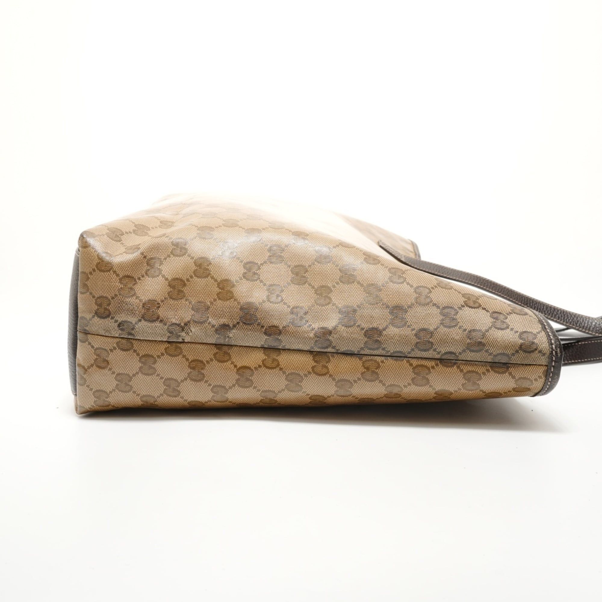 Gucci Gucci GG Crystal Tote Bag, Beige Size ONE SIZE - 4 Thumbnail