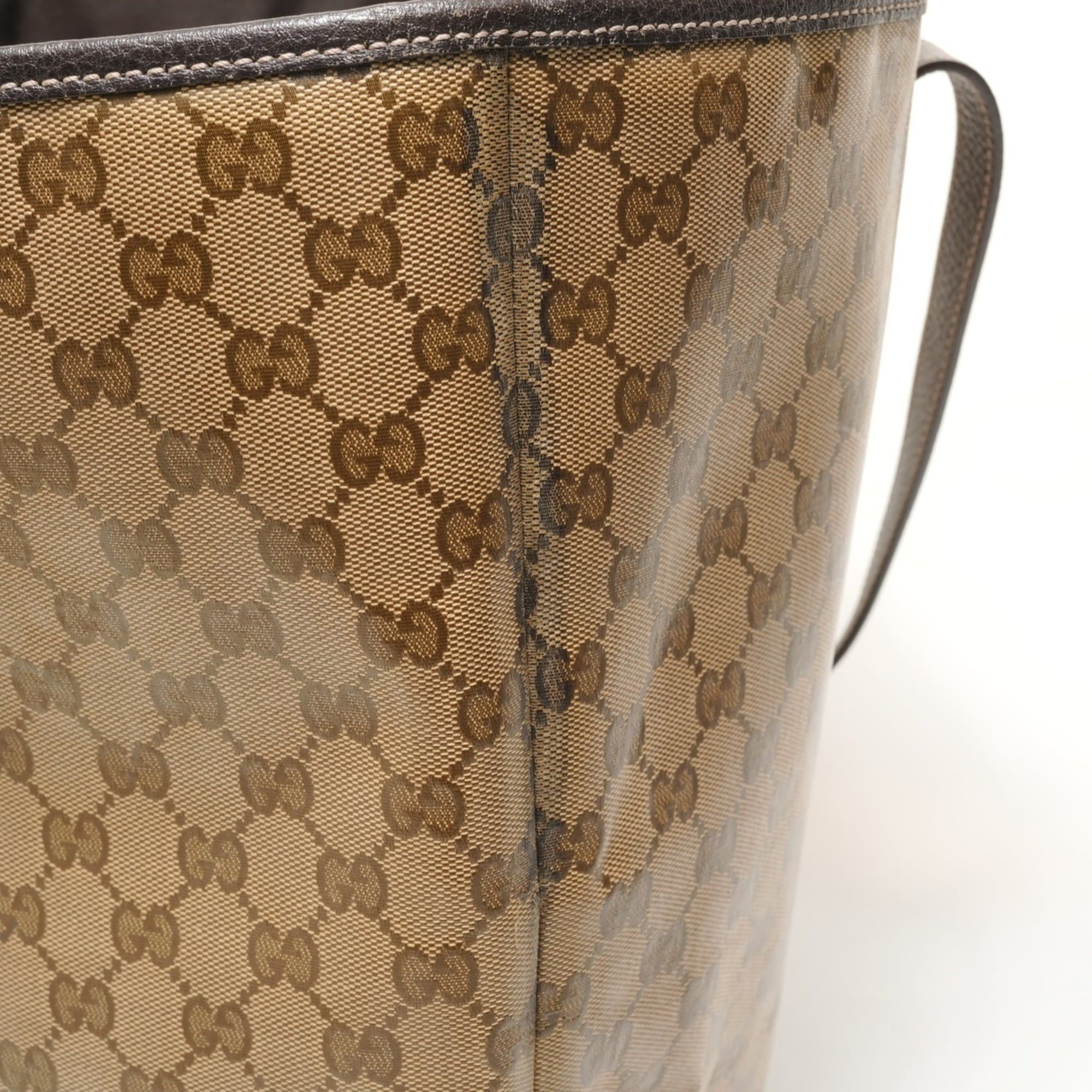 Gucci Gucci GG Crystal Tote Bag, Beige Size ONE SIZE - 14 Thumbnail