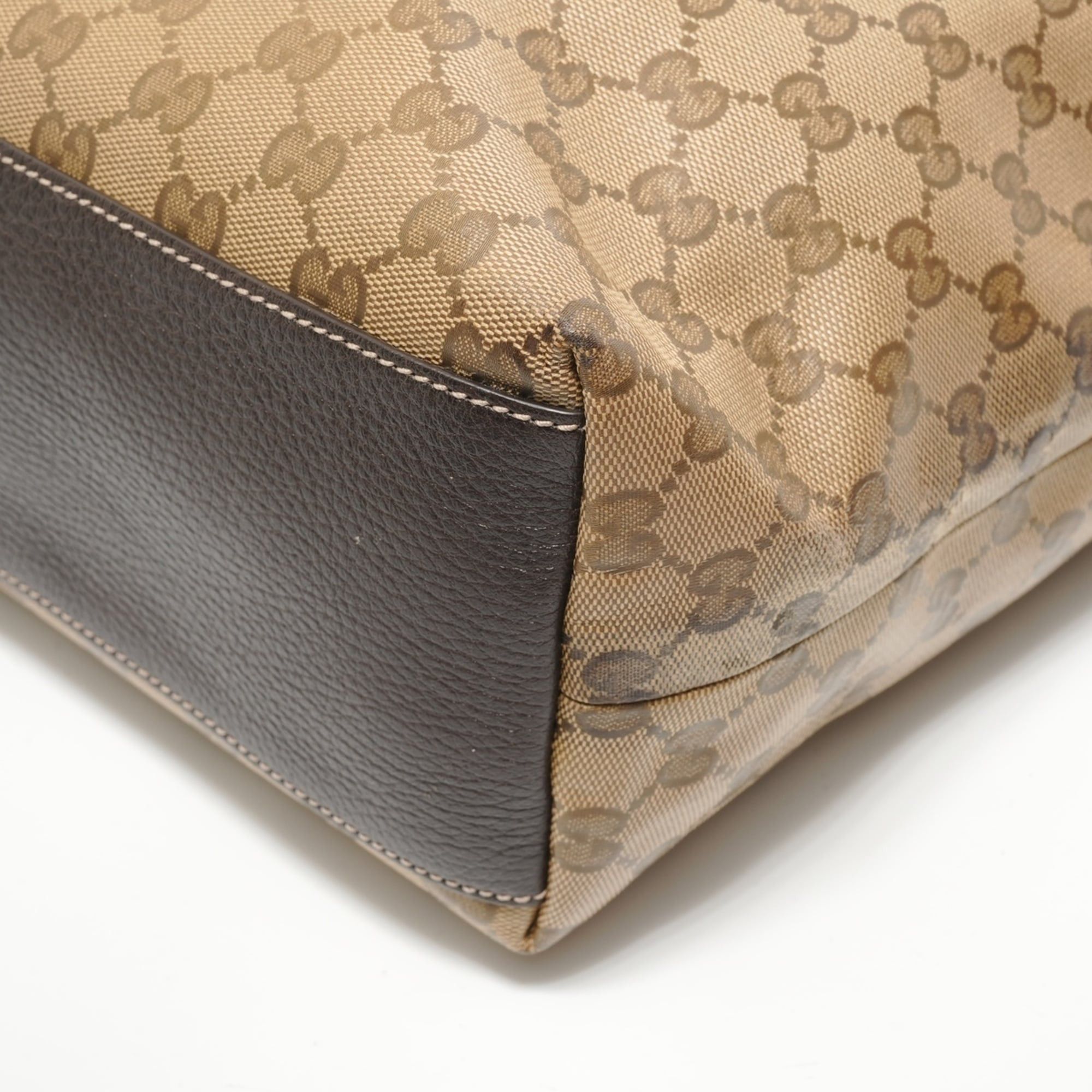 Gucci Gucci GG Crystal Tote Bag, Beige Size ONE SIZE - 6 Thumbnail