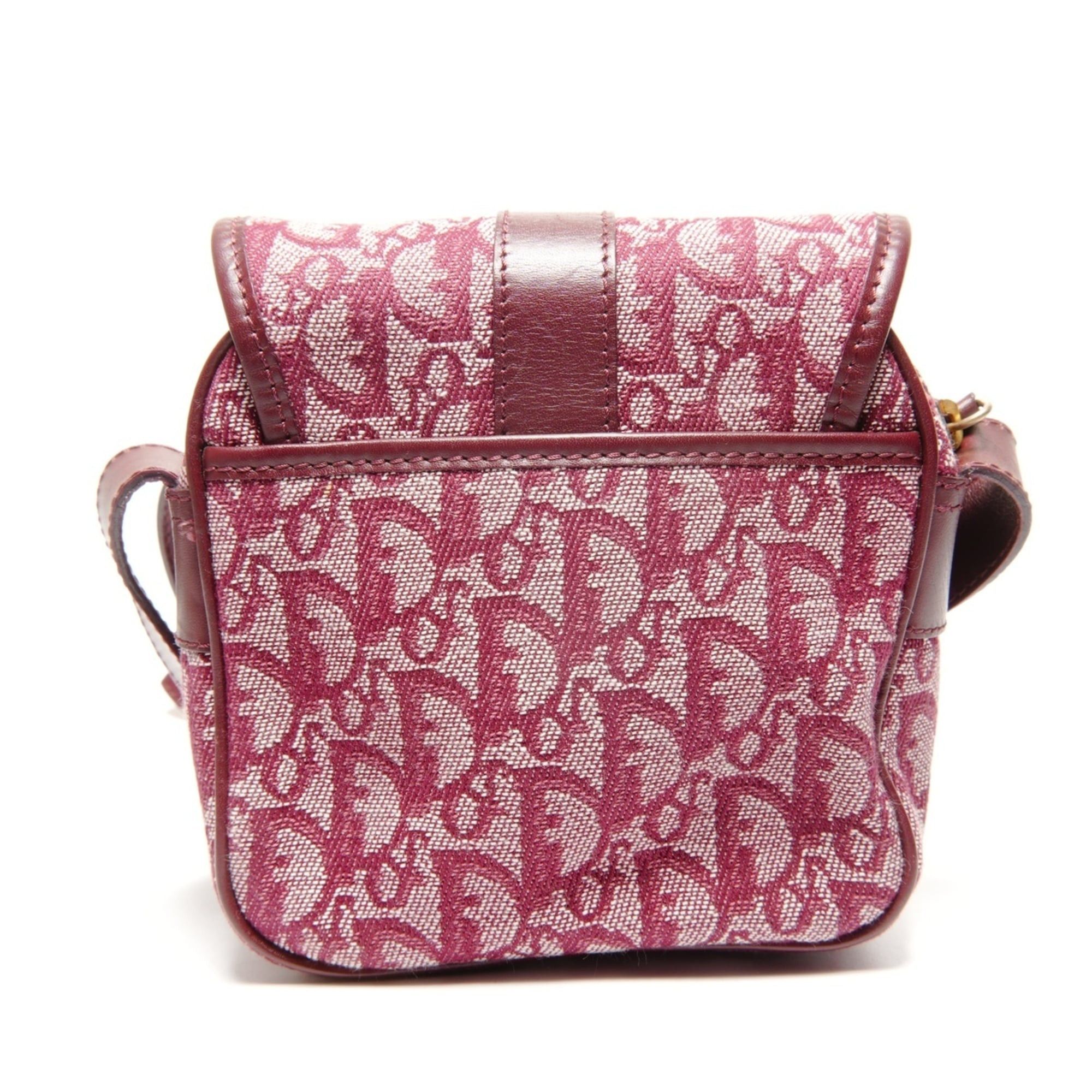 Dior Christian Dior Trotter Canvas Shoulder Bag, Red Size ONE SIZE - 2 Thumbnail