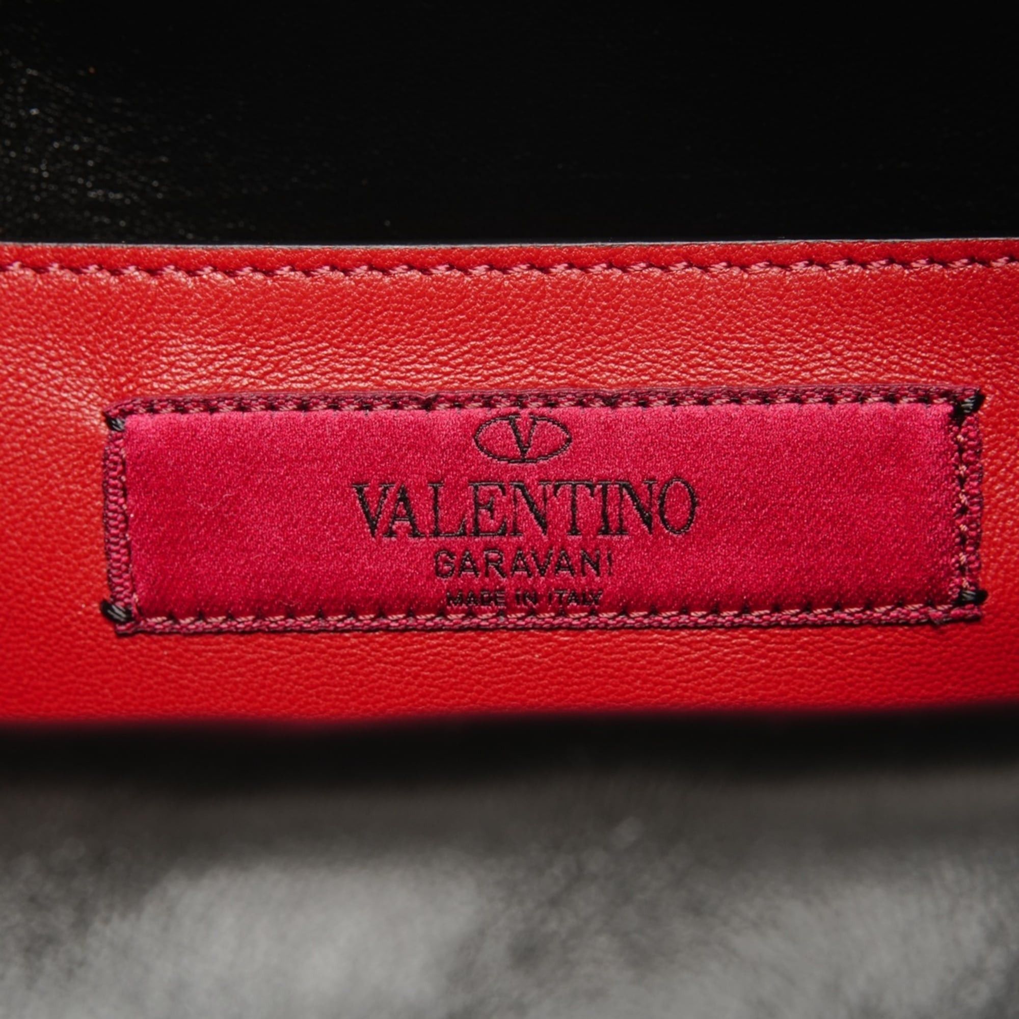 Valentino Valentino studded leather backpack/daypack, black Size ONE SIZE - 10 Thumbnail