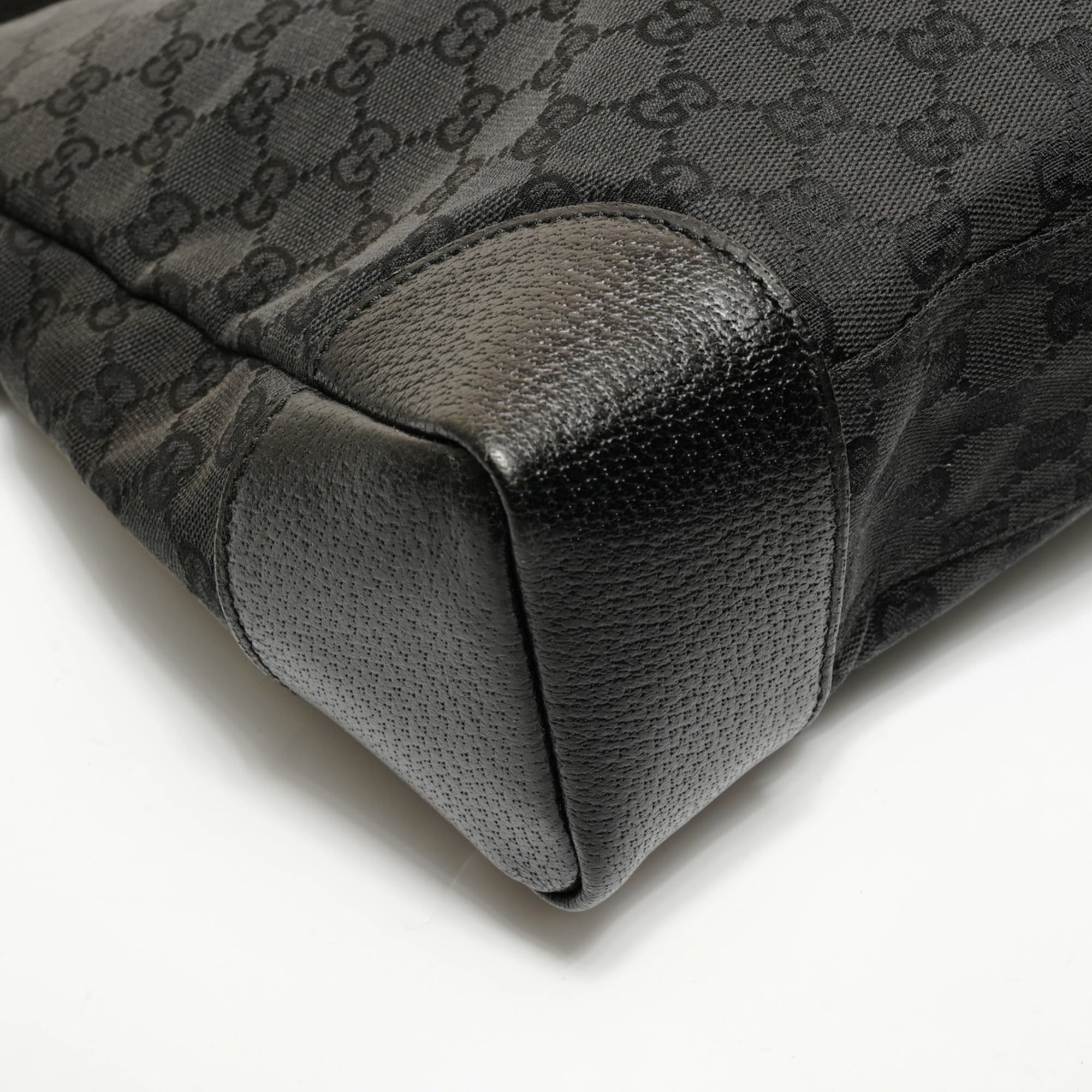 Gucci Gucci GG Canvas Shoulder Bag, Black Size ONE SIZE - 5 Thumbnail