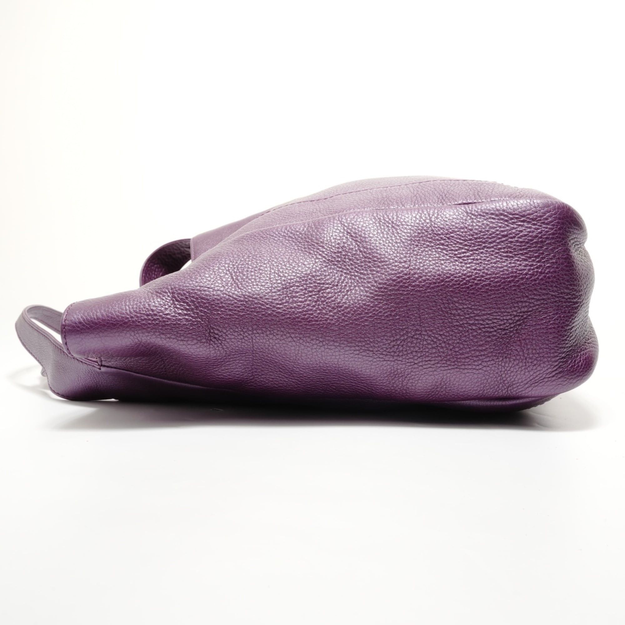 Gucci Gucci leather tote bag, purple Size ONE SIZE - 3 Thumbnail