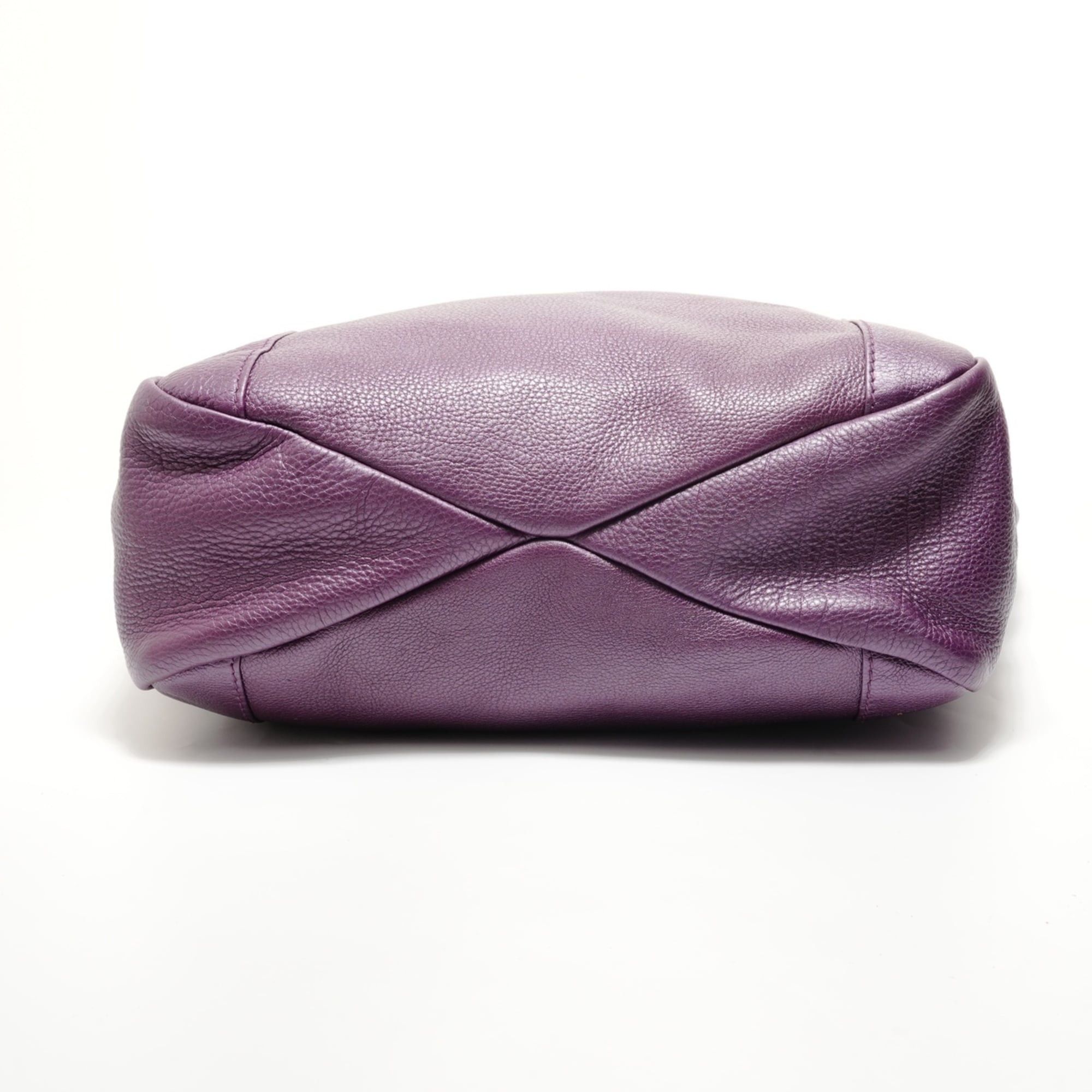 Gucci Gucci leather tote bag, purple Size ONE SIZE - 7 Thumbnail