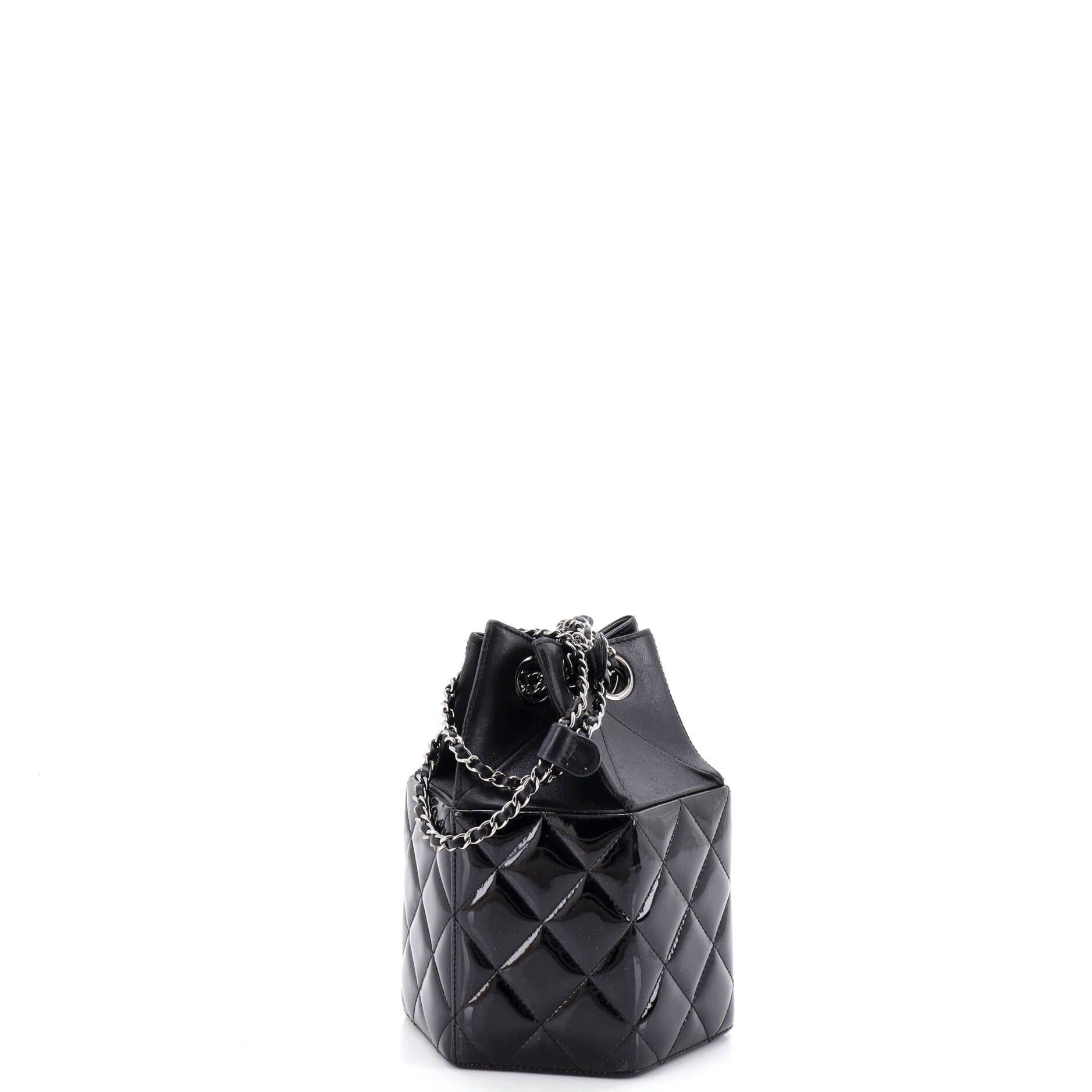 Chanel Hexagon CC Drawstring Bucket Bag Size ONE SIZE - 2 Thumbnail