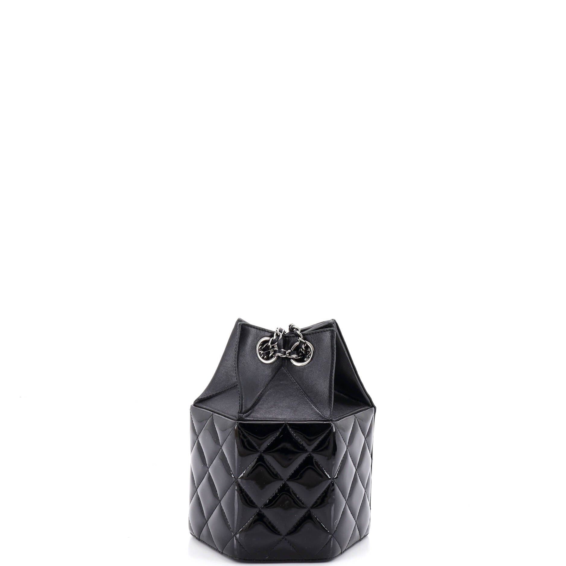 Chanel Hexagon CC Drawstring Bucket Bag Size ONE SIZE - 3 Thumbnail
