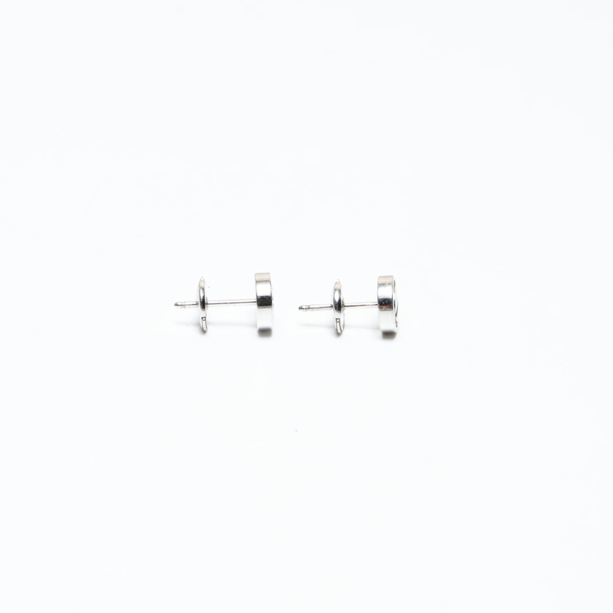 Cartier Cartier AU750 WG Love Earrings, Silver Size ONE SIZE - 4 Thumbnail