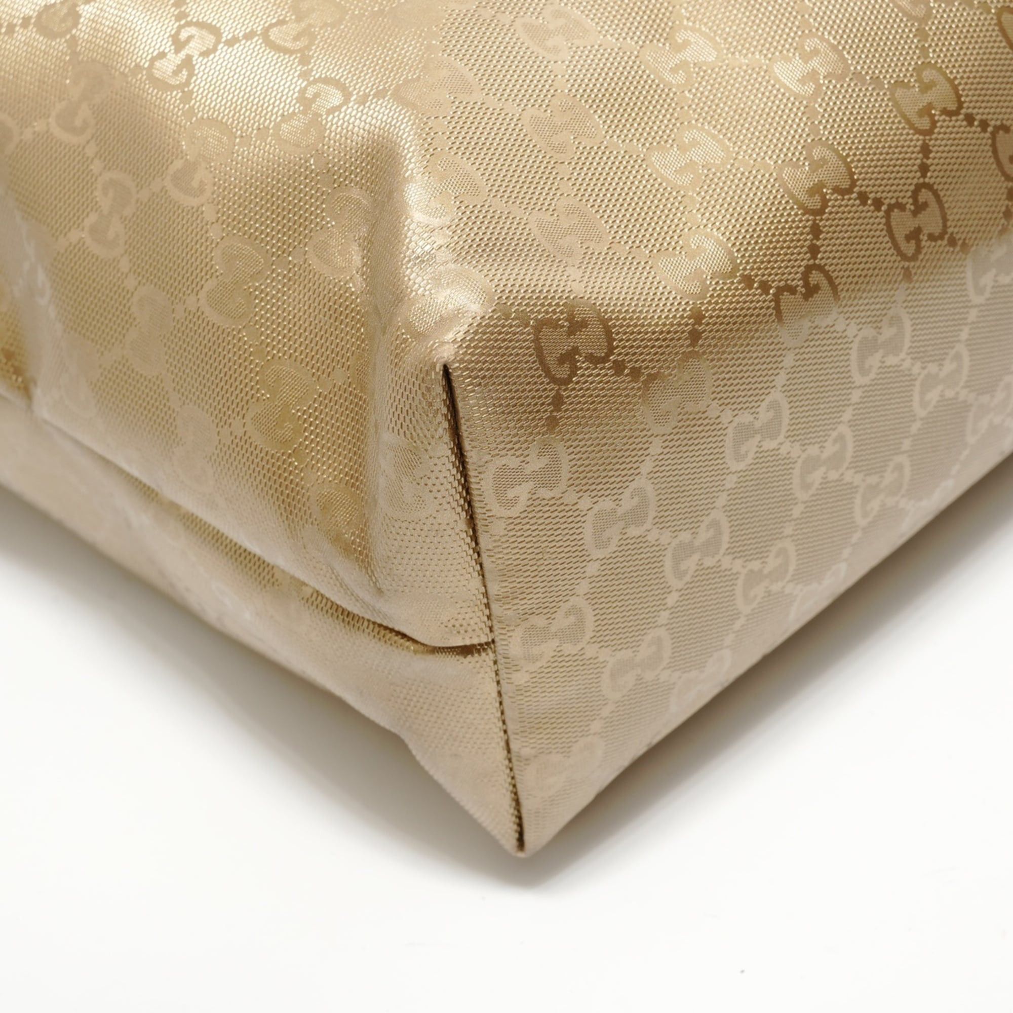Gucci Gucci GG Imprime Tote Bag, Gold Size ONE SIZE - 5 Thumbnail