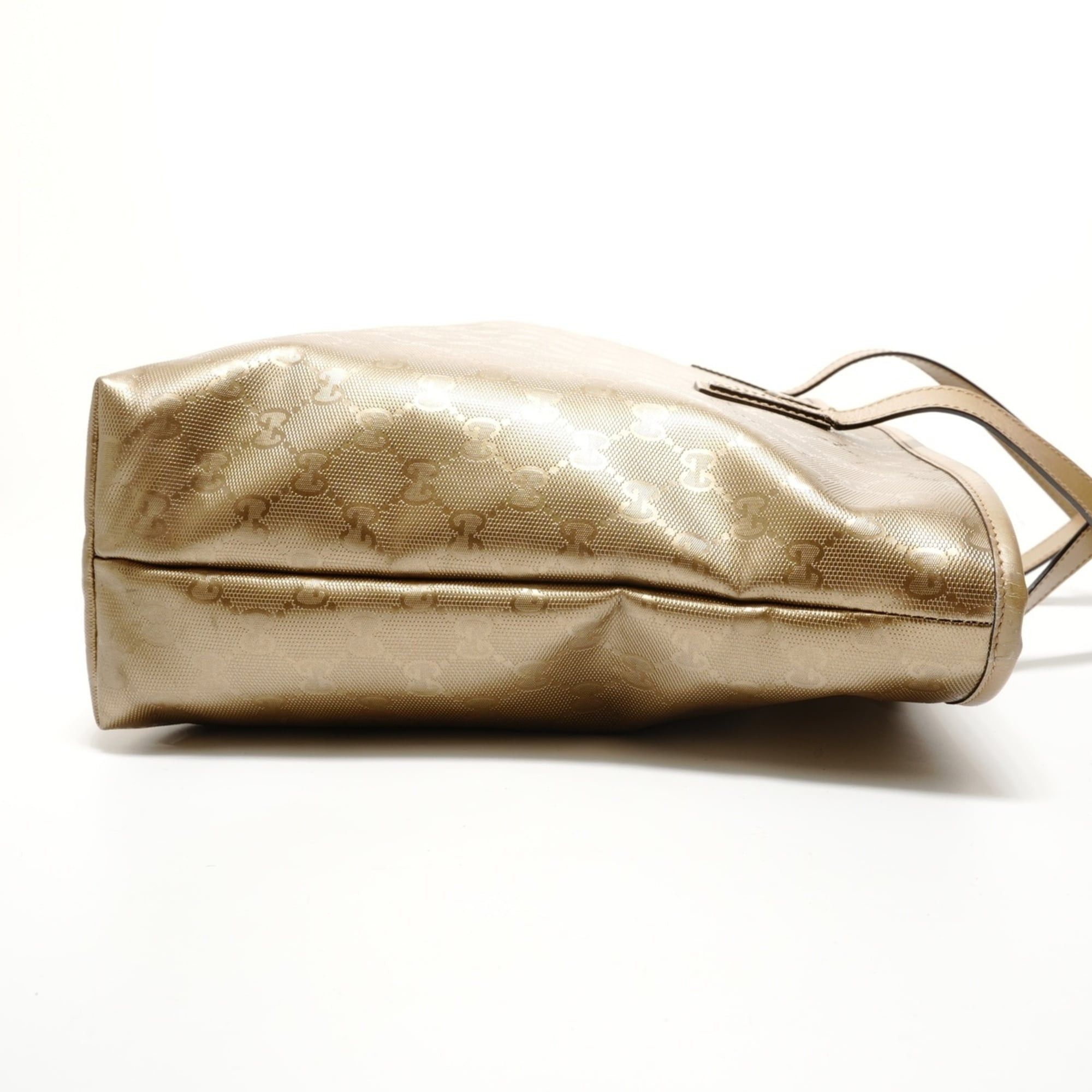 Gucci Gucci GG Imprime Tote Bag, Gold Size ONE SIZE - 4 Thumbnail