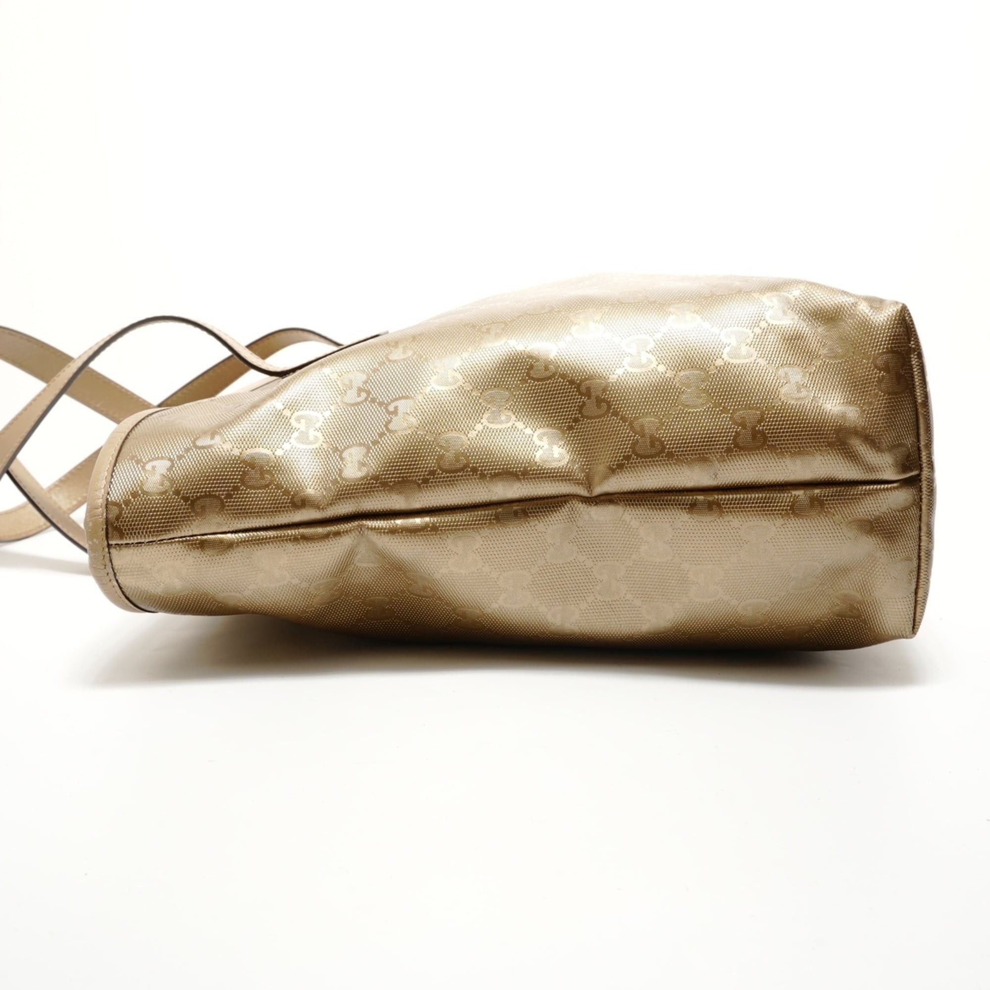 Gucci Gucci GG Imprime Tote Bag, Gold Size ONE SIZE - 3 Thumbnail