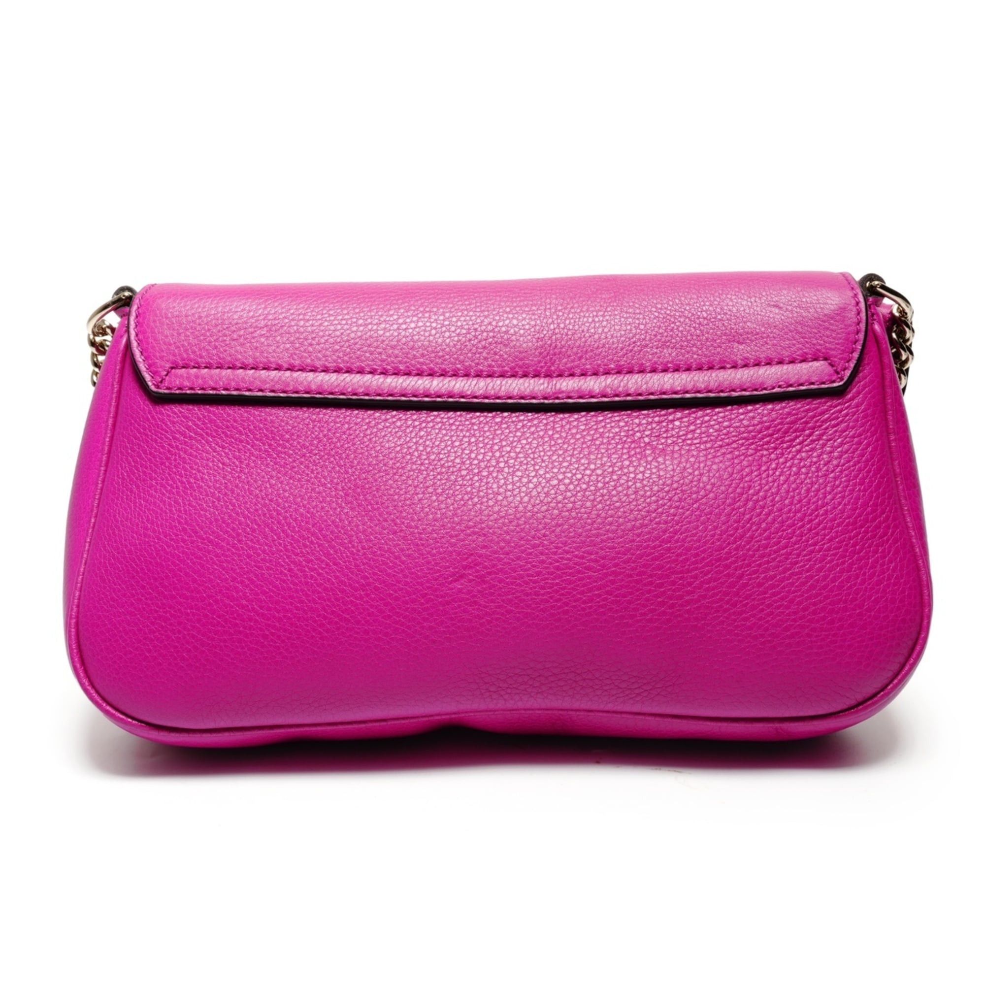 Gucci Gucci Soho G-stitch fringe shoulder bag, pink Size ONE SIZE - 2 Thumbnail