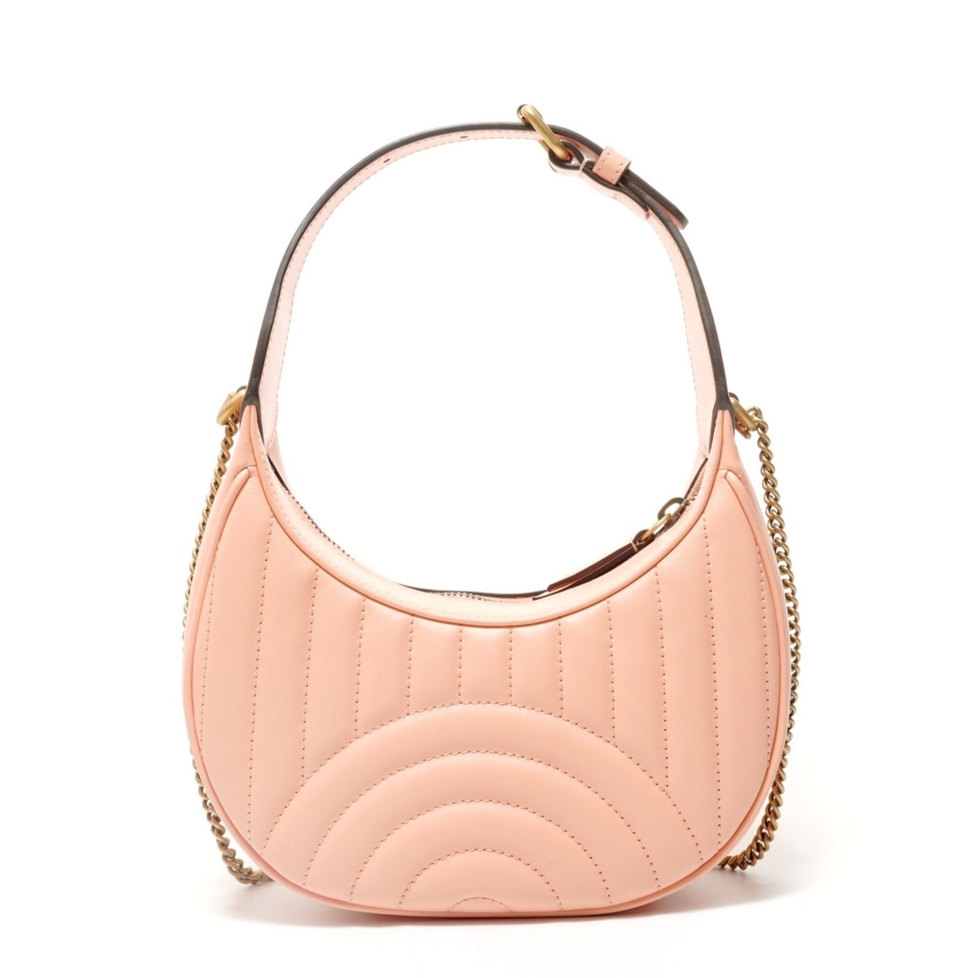Gucci Gucci GG Marmont 2-way Hobo Shoulder Bag, Pink Size ONE SIZE - 2 Thumbnail