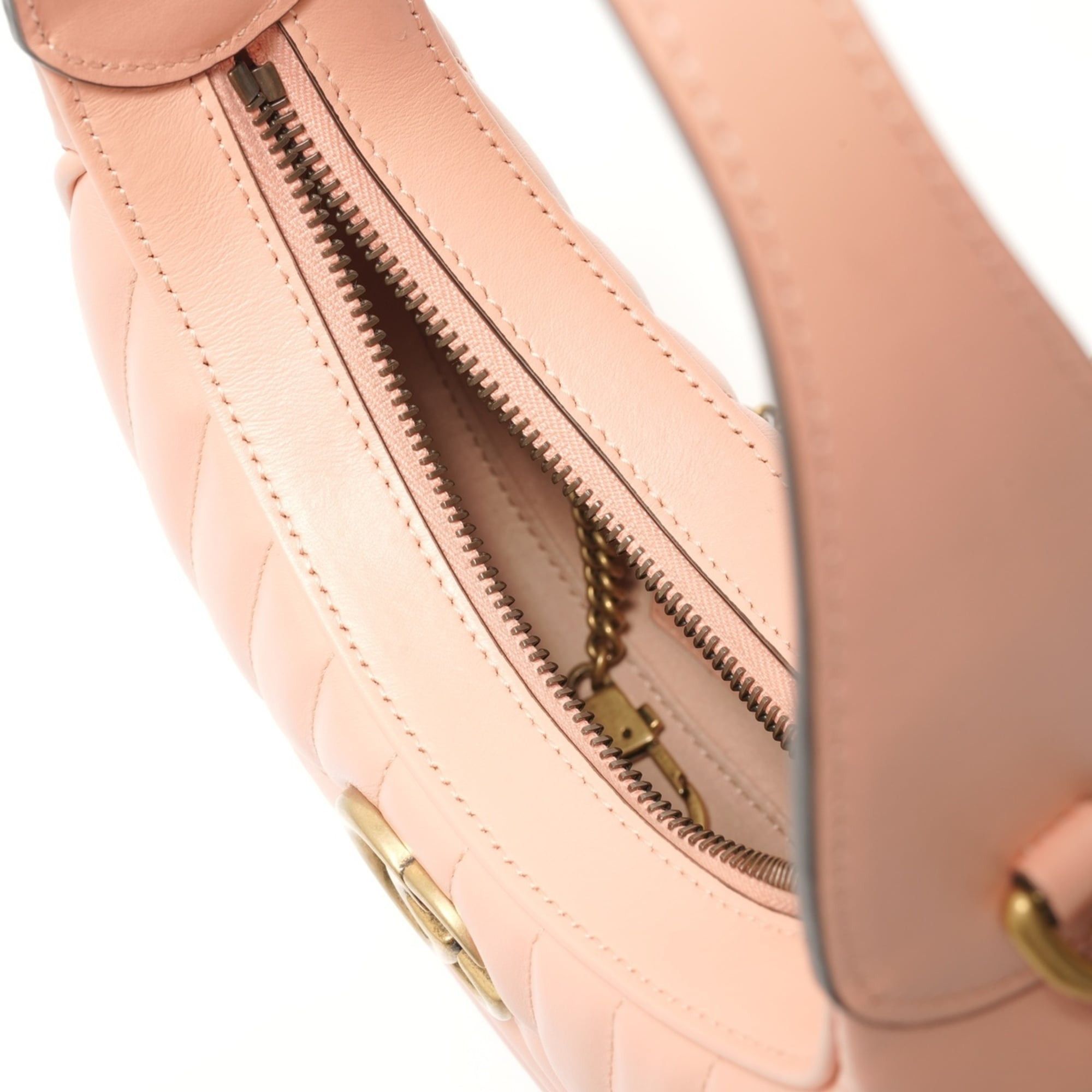 Gucci Gucci GG Marmont 2-way Hobo Shoulder Bag, Pink Size ONE SIZE - 10 Thumbnail