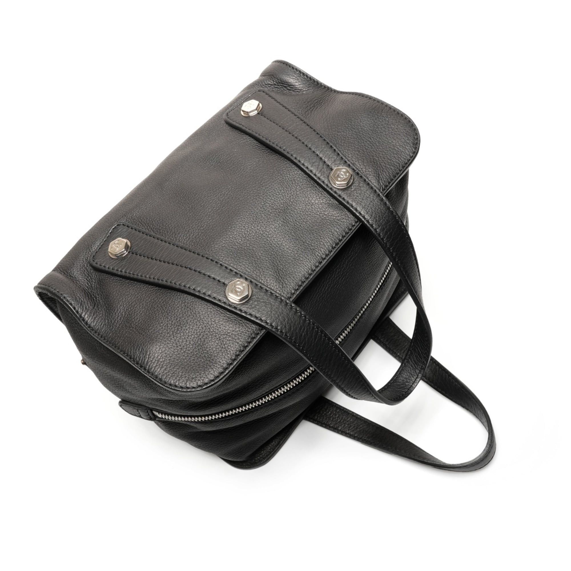 Chanel Chanel leather handbag, black Size ONE SIZE - 8 Thumbnail