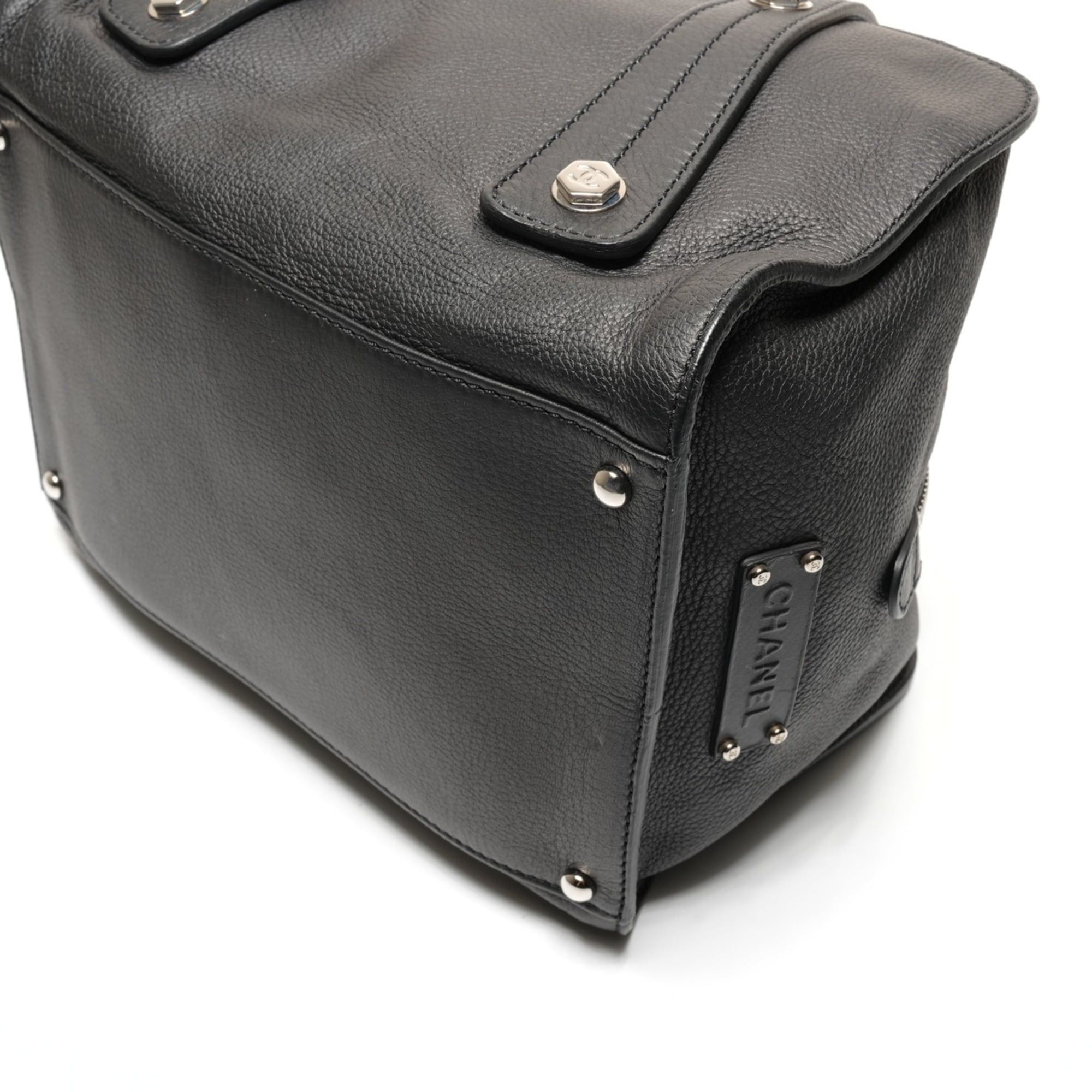 Chanel Chanel leather handbag, black Size ONE SIZE - 6 Thumbnail