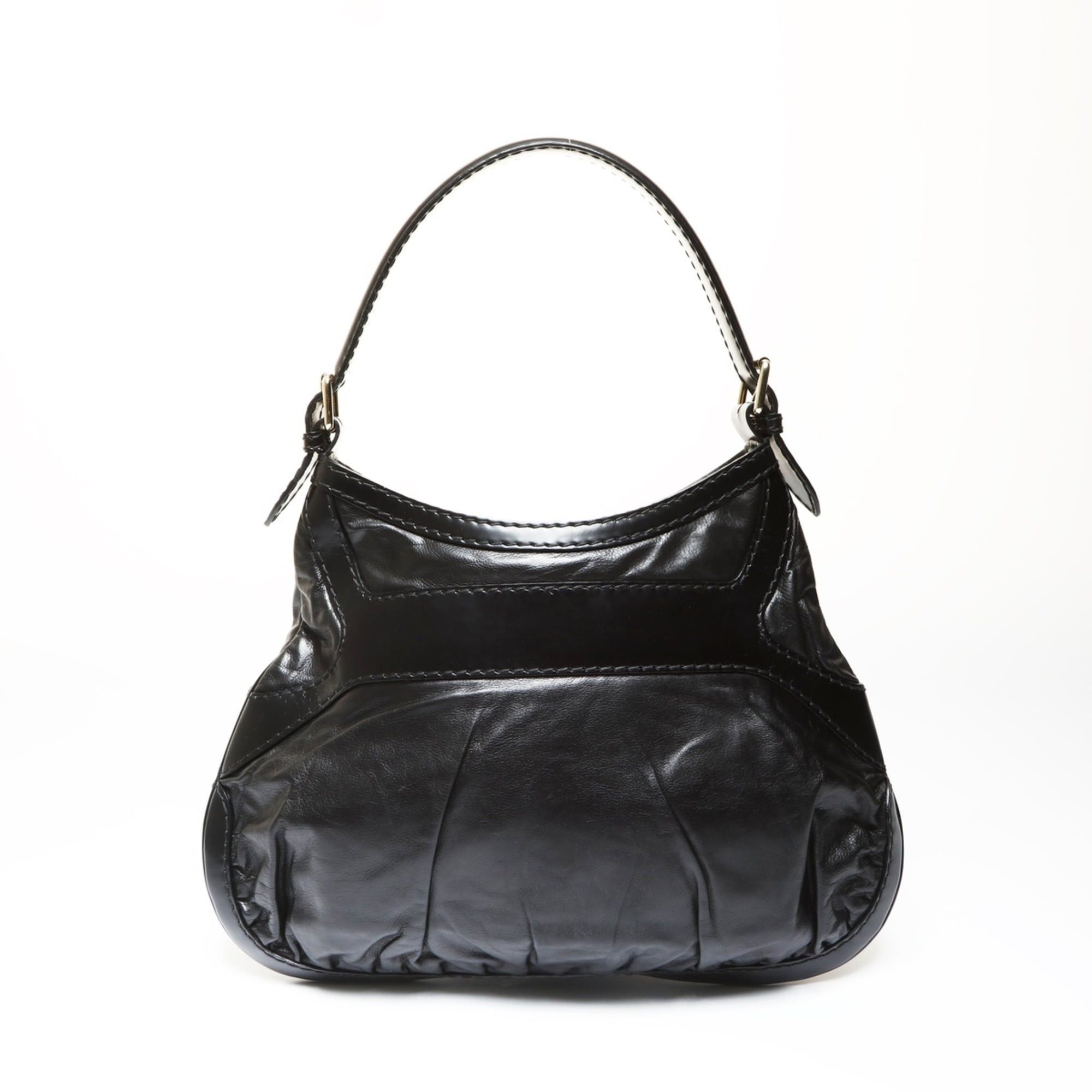 Gucci Gucci Queen Hobo Ribbon Shoulder Bag, Black Size ONE SIZE - 2 Thumbnail