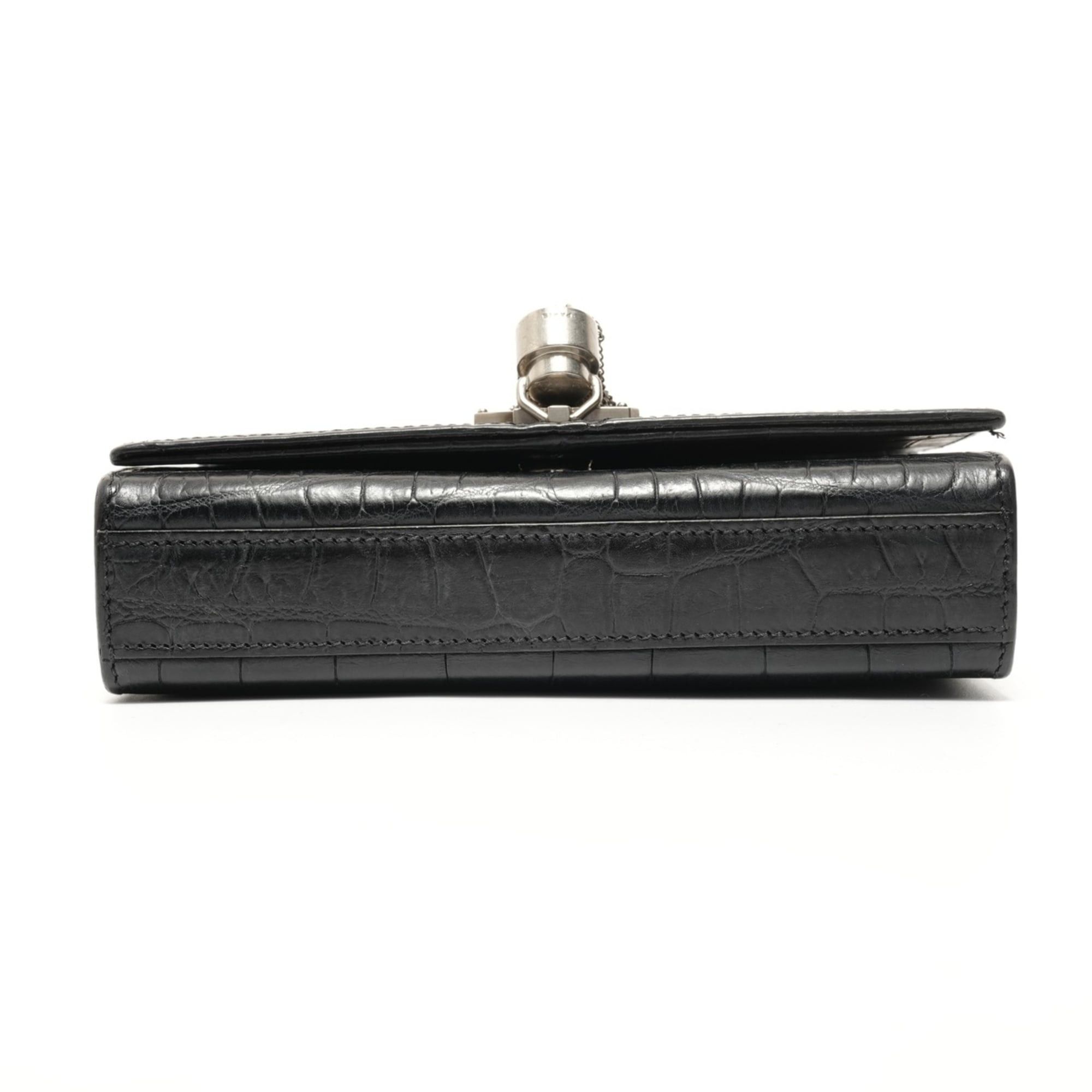 Yves Saint Laurent Yves Saint Laurent Kate Small Chain Shoulder Bag, Black Size ONE SIZE - 7 Thumbnail