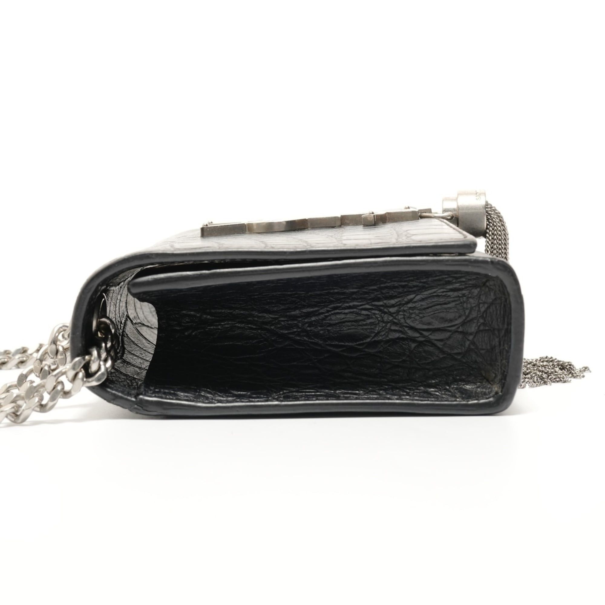 Yves Saint Laurent Yves Saint Laurent Kate Small Chain Shoulder Bag, Black Size ONE SIZE - 3 Thumbnail