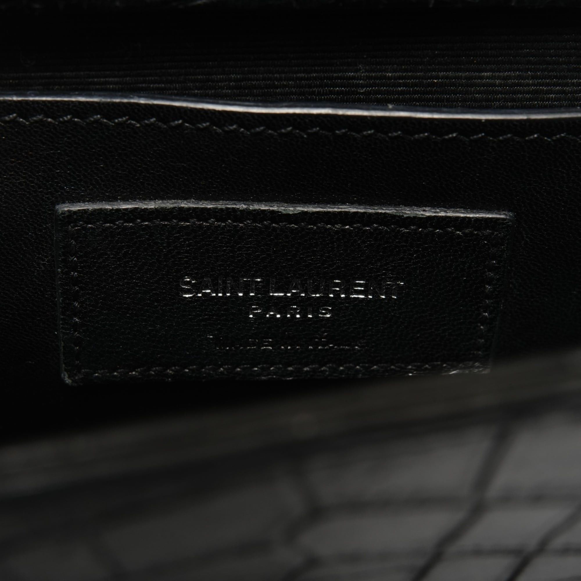 Yves Saint Laurent Yves Saint Laurent Kate Small Chain Shoulder Bag, Black Size ONE SIZE - 9 Thumbnail
