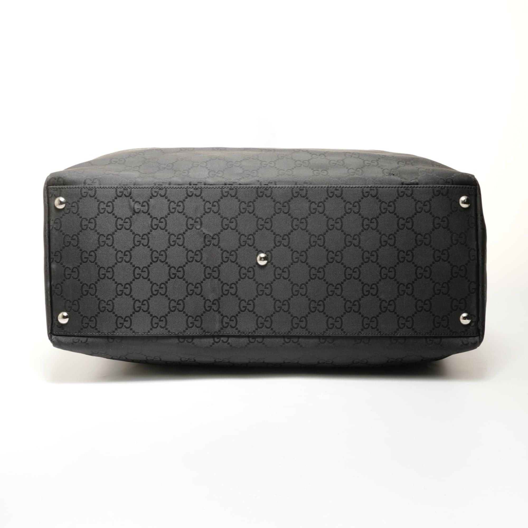 Gucci Gucci GG Canvas Boston Bag, Black Size ONE SIZE - 7 Thumbnail