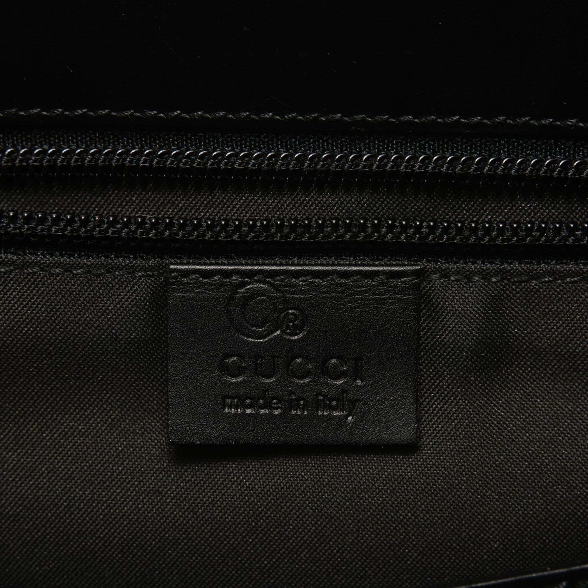 Gucci Gucci GG Canvas Boston Bag, Black Size ONE SIZE - 9 Thumbnail