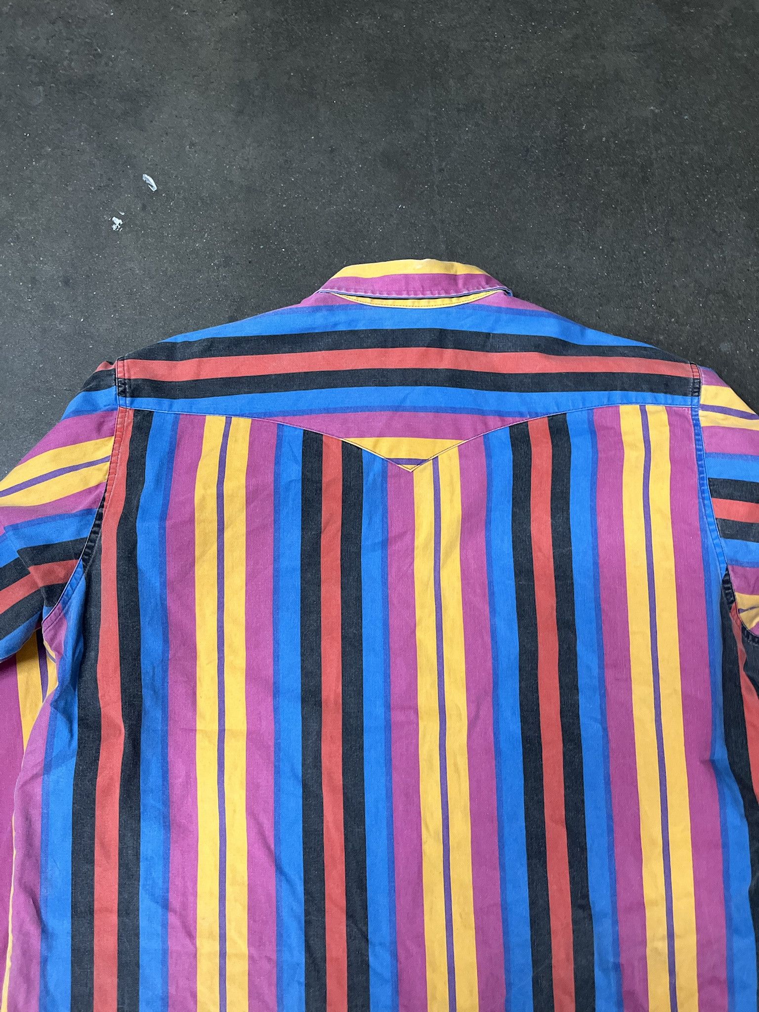 Vintage × Wrangler Vintage 1980s Wrangler Brush Popper Jacket Size XL Size US XL / EU 56 / 4 - 7 Thumbnail