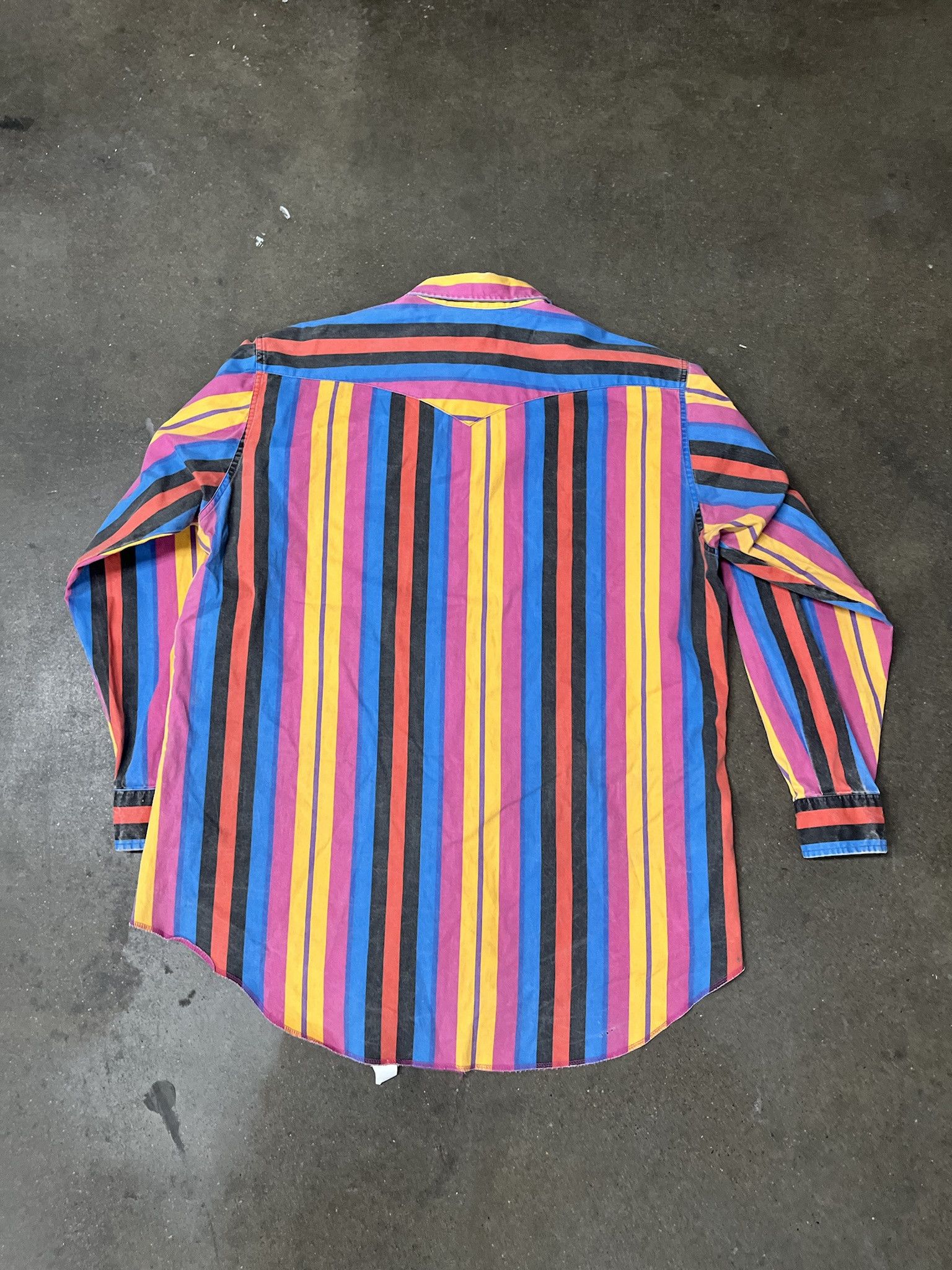 Vintage × Wrangler Vintage 1980s Wrangler Brush Popper Jacket Size XL Size US XL / EU 56 / 4 - 6 Thumbnail