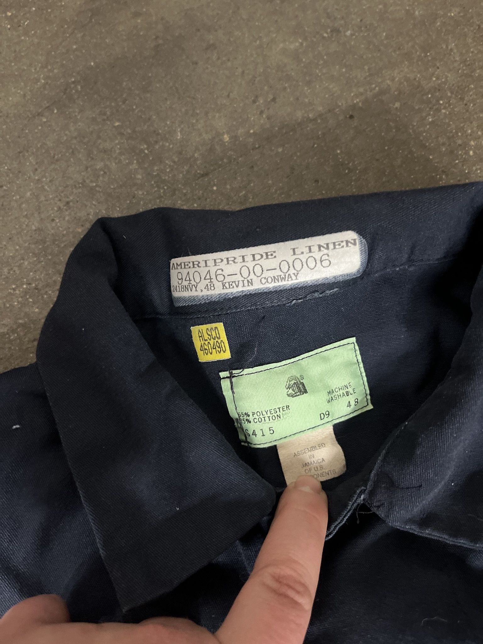 Carhartt × Vintage Vintage 1990s 3M Tape Plant Work Coverall Suit Size 48 Size US XL / EU 56 / 4 - 4 Thumbnail