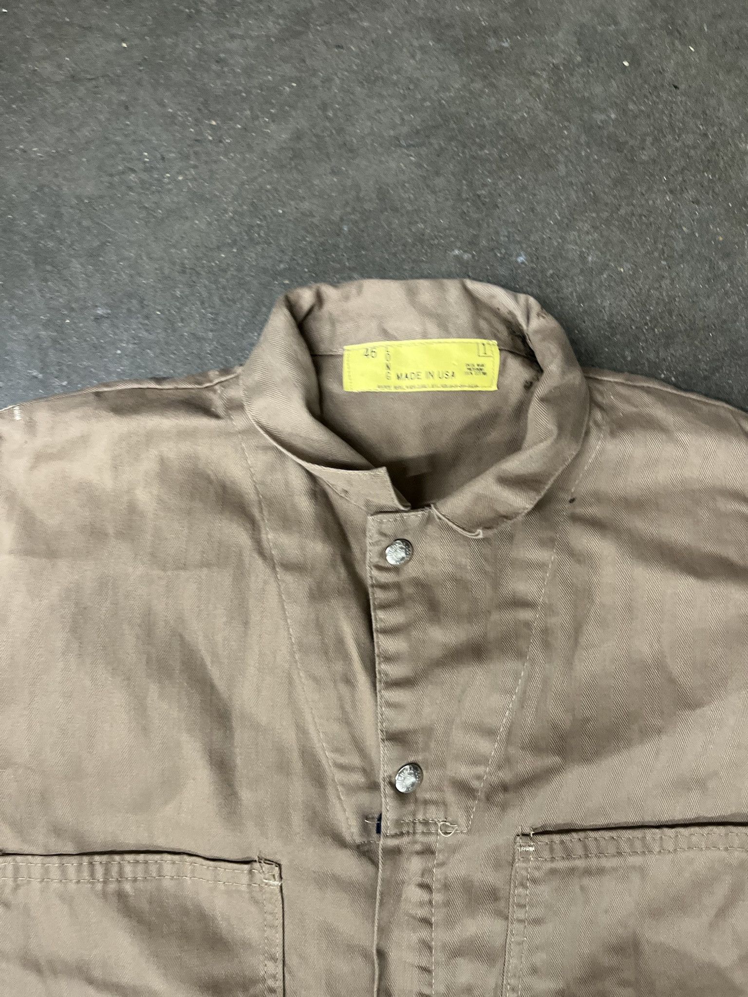 Carhartt × Vintage Vintage 1990s Universal Chicago Stone Cutter Workwear Coverall Size XXL (46 Long) Size US XXL / EU 58 / 5 - 3 Thumbnail