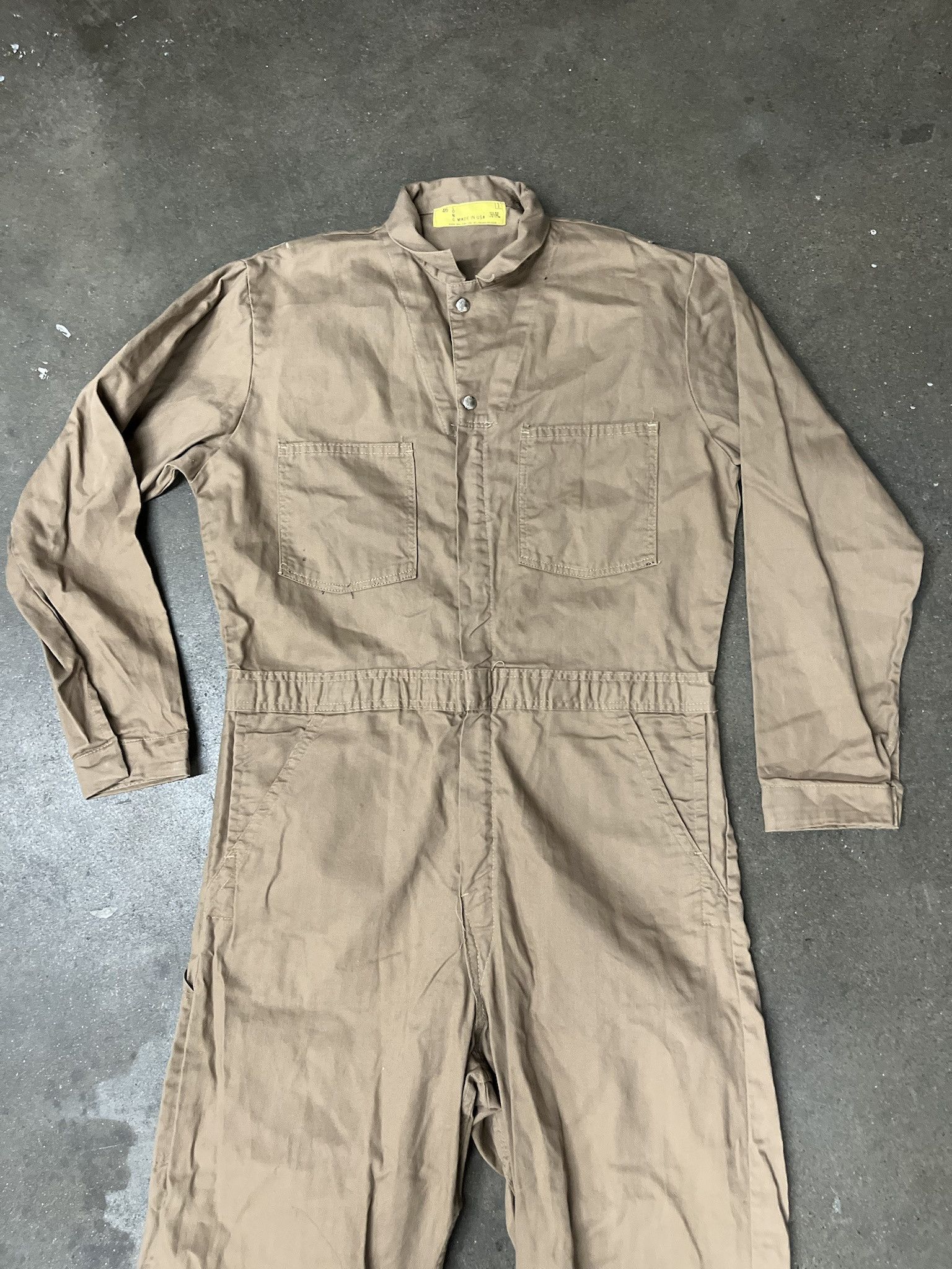 Carhartt × Vintage Vintage 1990s Universal Chicago Stone Cutter Workwear Coverall Size XXL (46 Long) Size US XXL / EU 58 / 5 - 2 Thumbnail