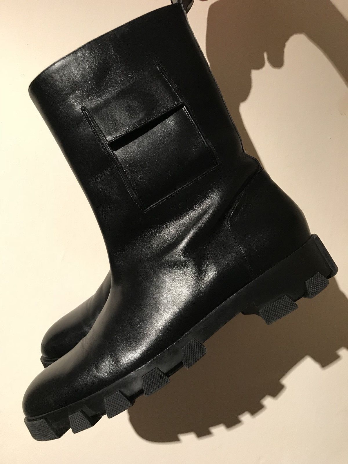 Balenciaga Balenciaga Side Pocket Combat Boots | Grailed