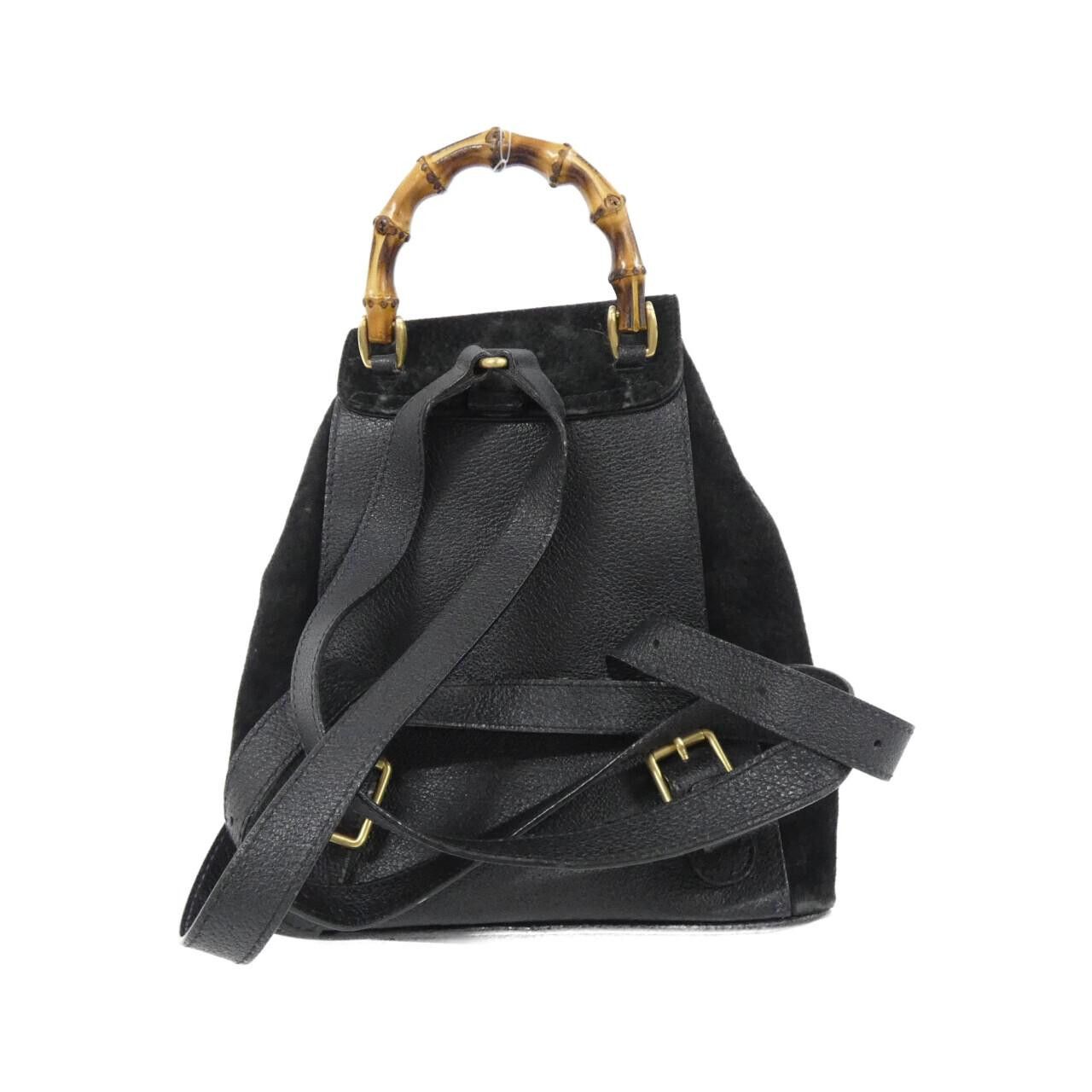Gucci Gucci Gucci Suede Leather Backpack Leather Backpack 0031705 DUTY FREE for USA Size ONE SIZE - 2 Thumbnail