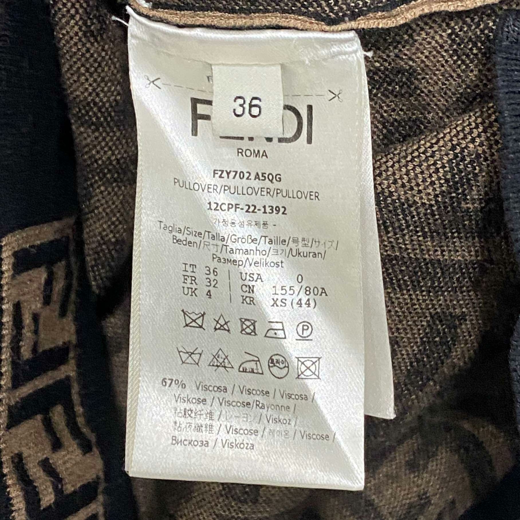 Fendi Fendi T-Shirt it_36 Women Size XS / US 0-2 / IT 36-38 - 4 Thumbnail
