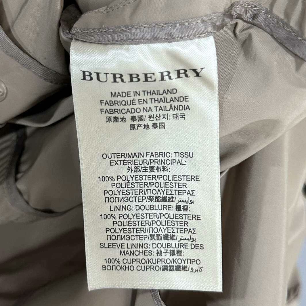 Burberry Burberry Nylon Coat XL Women Size XL / US 12-14 / IT 48-50 - 4 Thumbnail