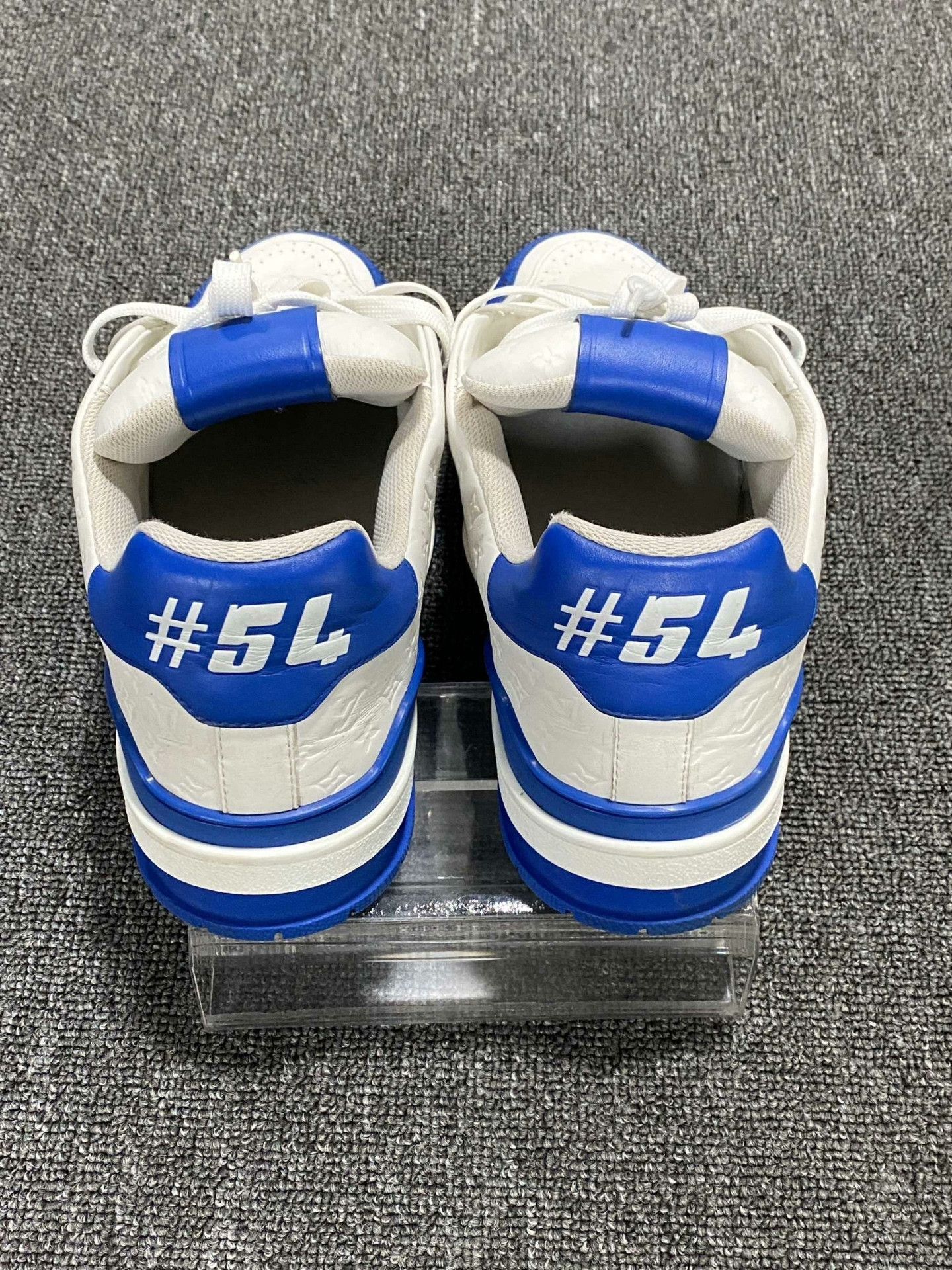 Louis Vuitton Louis Vuitton Training Blue Lowtop Sneakers 9.5 Men Size US 9.5 / EU 42-43 - 5 Thumbnail