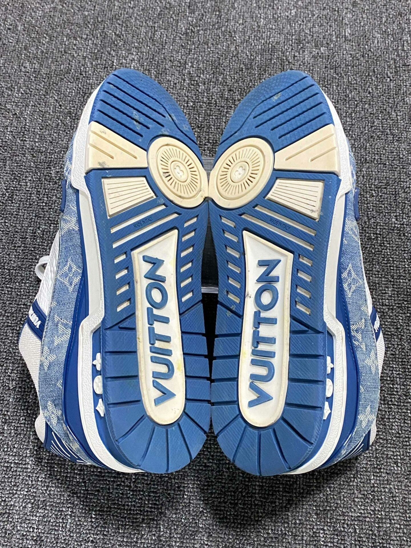 Louis Vuitton Louis Vuitton Training Denim Blue Lowtop Sneakers 9 Men Size US 9 / EU 42 - 6 Thumbnail