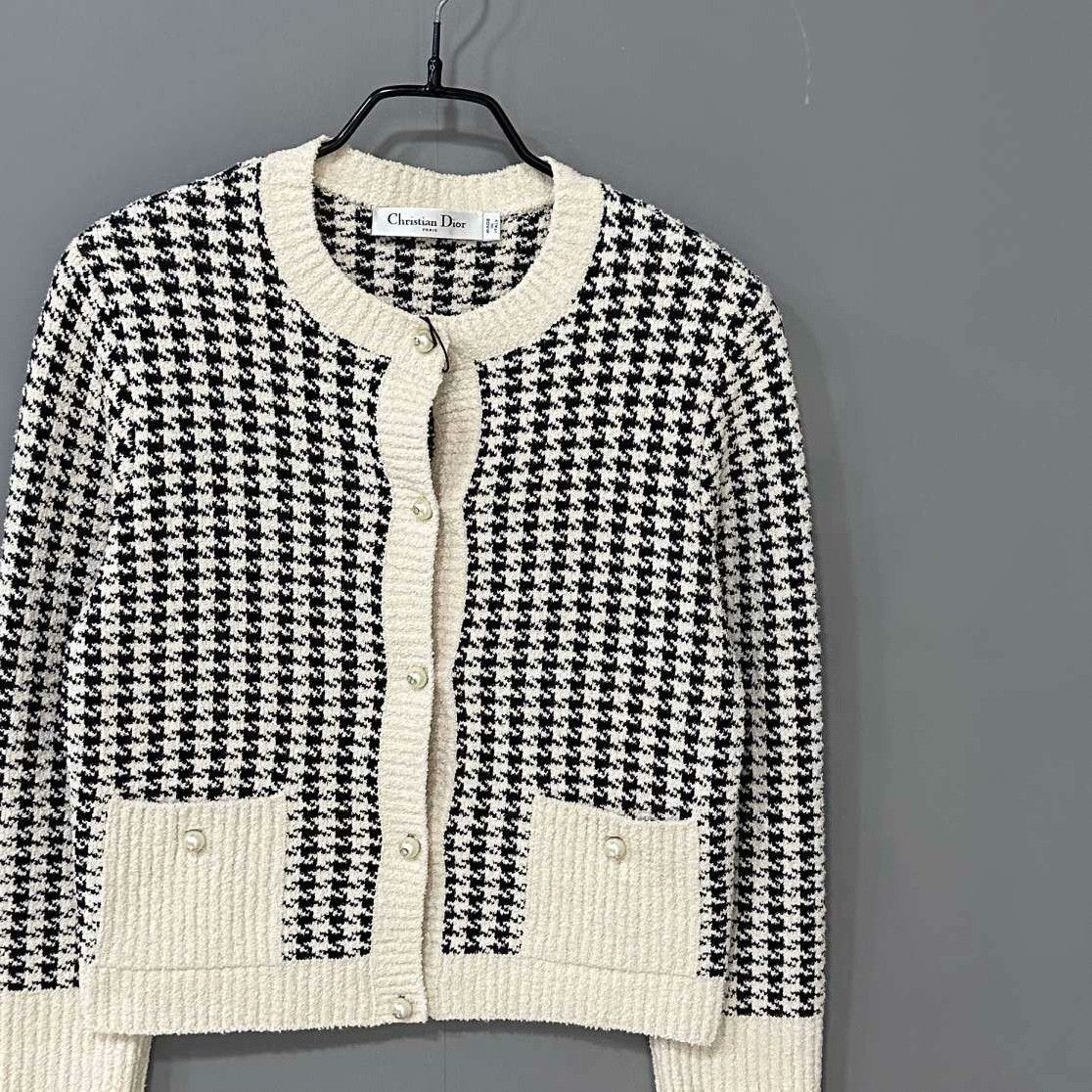 Dior Dior Knit Jacket it_42 Women Size M / US 6-8 / IT 42-44 - 2 Thumbnail
