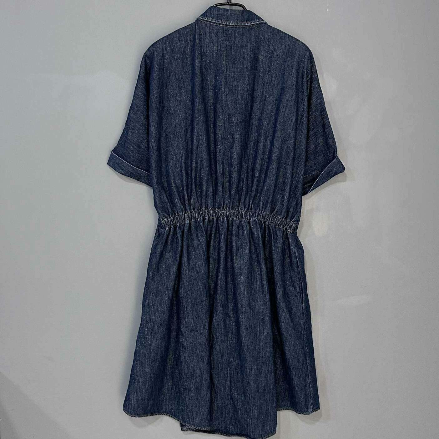 Brunello Cucinelli Brunello Cucinelli Denim Dress S Women Size S / US 4 / IT 40 - 3 Thumbnail