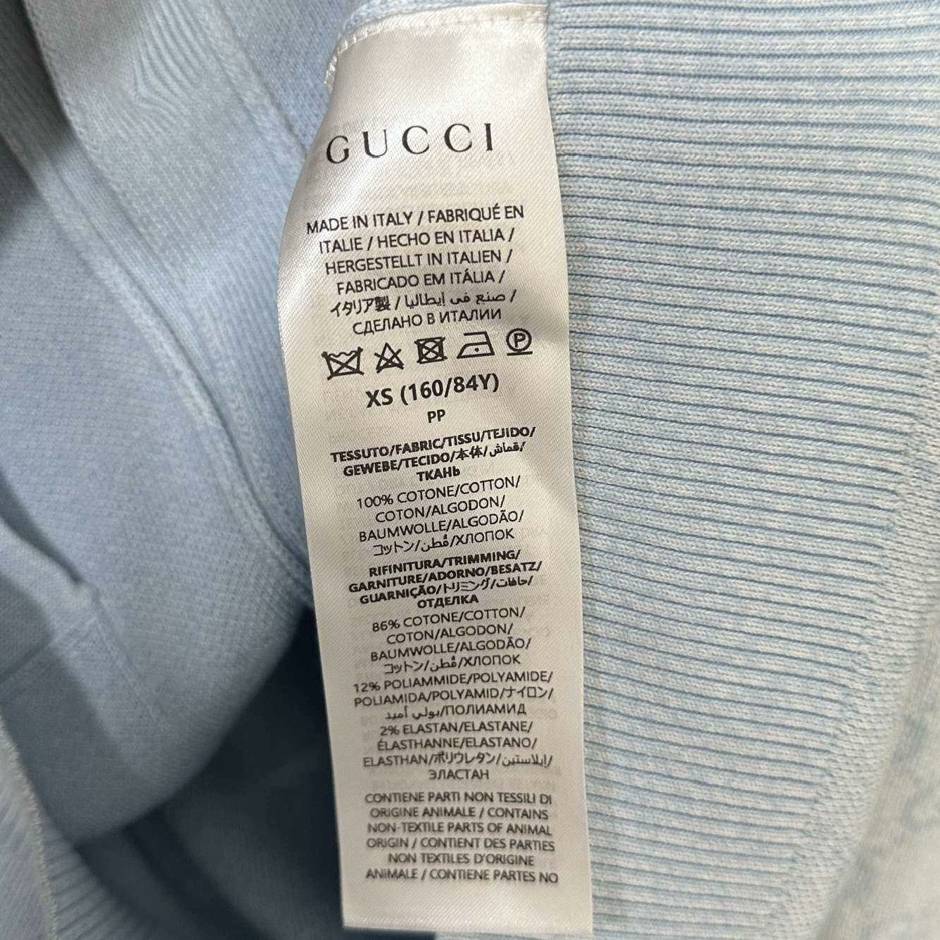 Gucci Gucci Blue Sweater XS Women Size XS / US 0-2 / IT 36-38 - 6 Thumbnail
