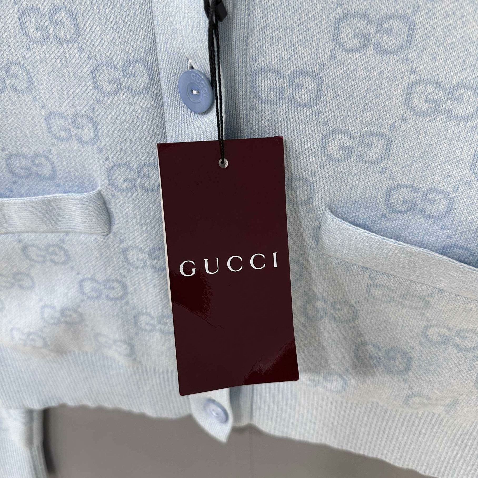 Gucci Gucci Blue Sweater XS Women Size XS / US 0-2 / IT 36-38 - 7 Thumbnail