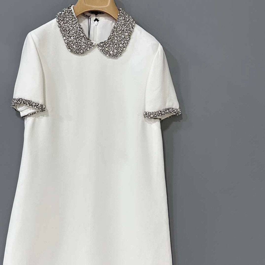 Miu Miu Miu Miu White Dress XS Women Size XS / US 0-2 / IT 36-38 - 2 Thumbnail