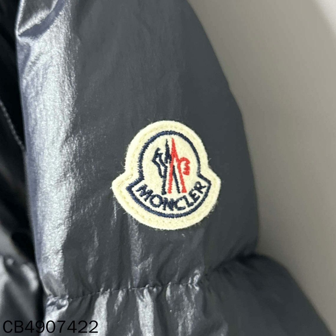 Moncler Moncler Down Long Blue Down Jacket M Women Size M / US 6-8 / IT 42-44 - 4 Thumbnail