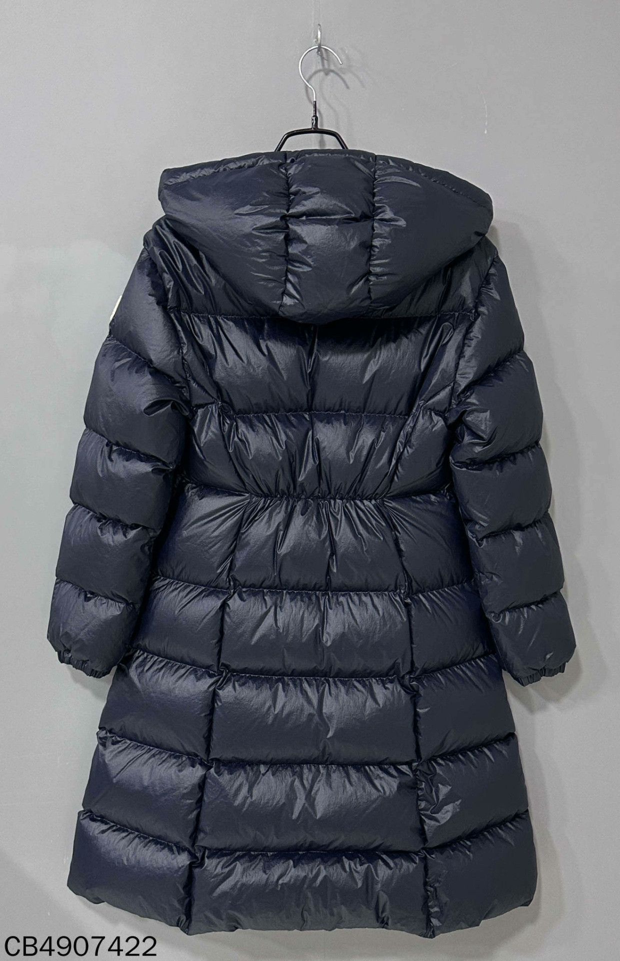 Moncler Moncler Down Long Blue Down Jacket M Women Size M / US 6-8 / IT 42-44 - 3 Thumbnail